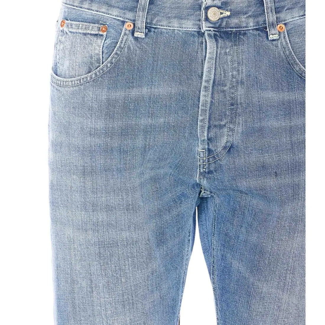 Jeans Dian carrot in denim fisso<BR/> UP576DFE313LL5 800 DONDUP