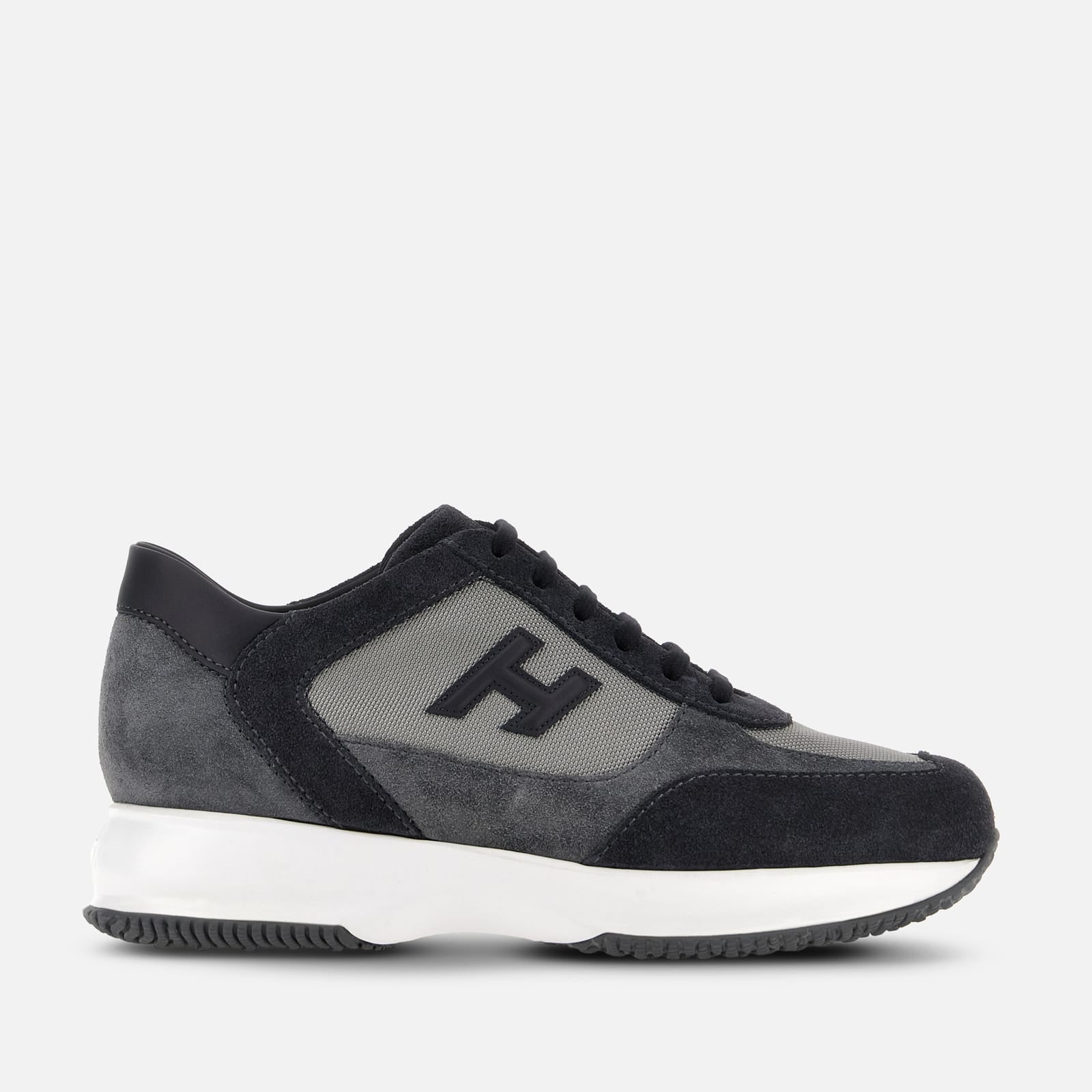 Sneakers Hogan Interactive<BR/>Blu Grigio HXM00N0I980UGO 418W HOGAN