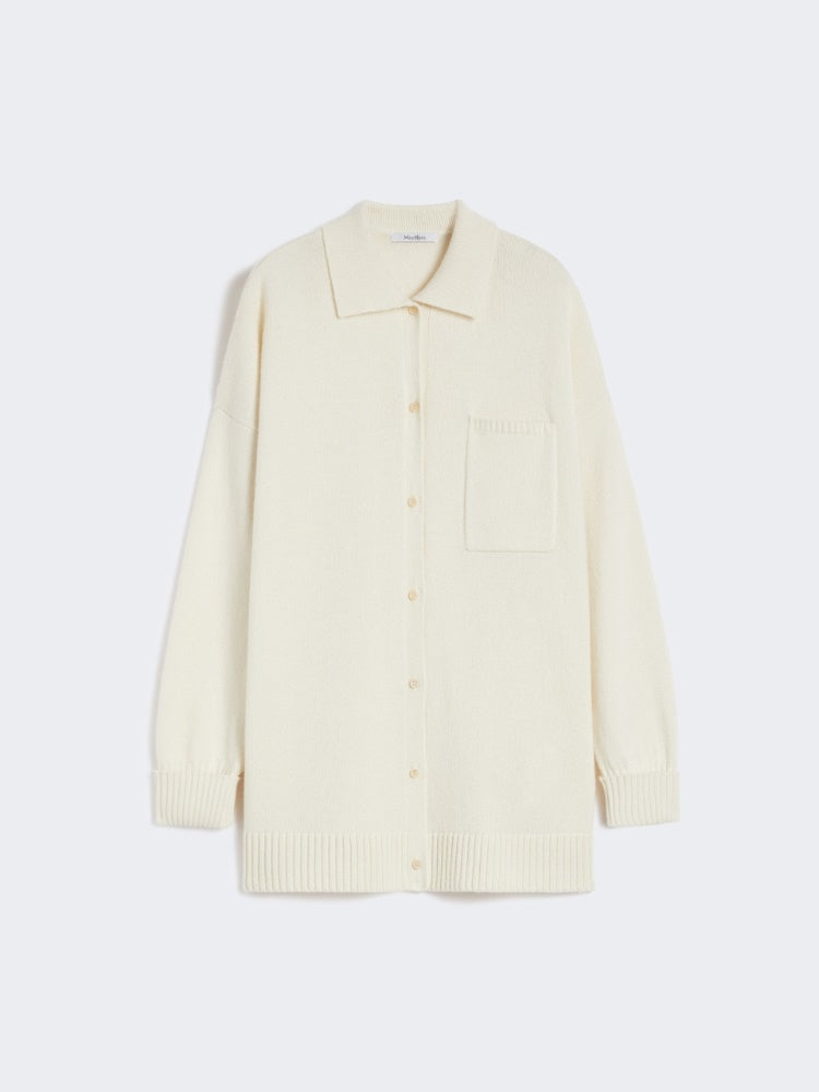 Giacca camicia in lana e cachemire<BR/> BULL 004 MAX MARA