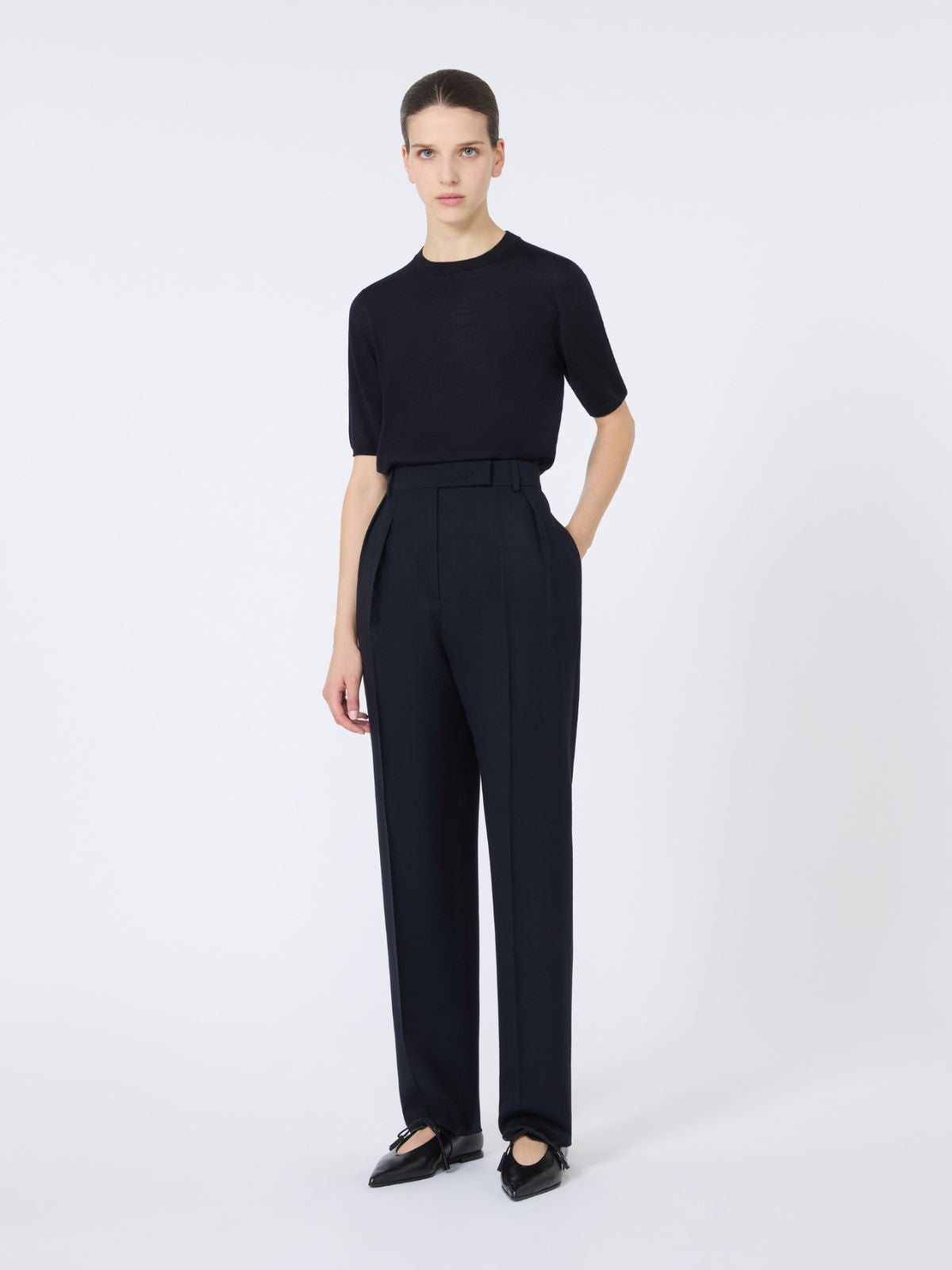 Maglia basic in lana GERICO 014 MAX MARA