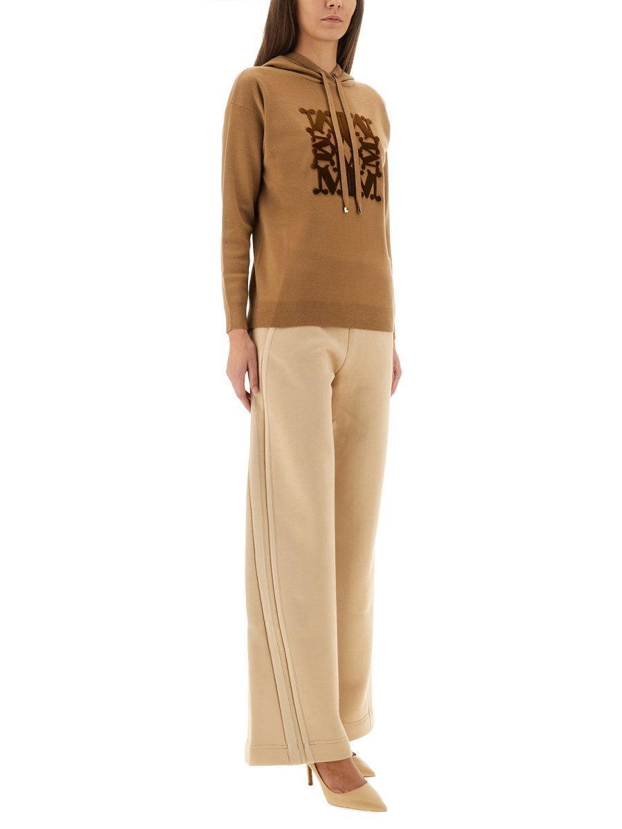 Felpa over in lana con ricamo TADDEO 013 MAX MARA