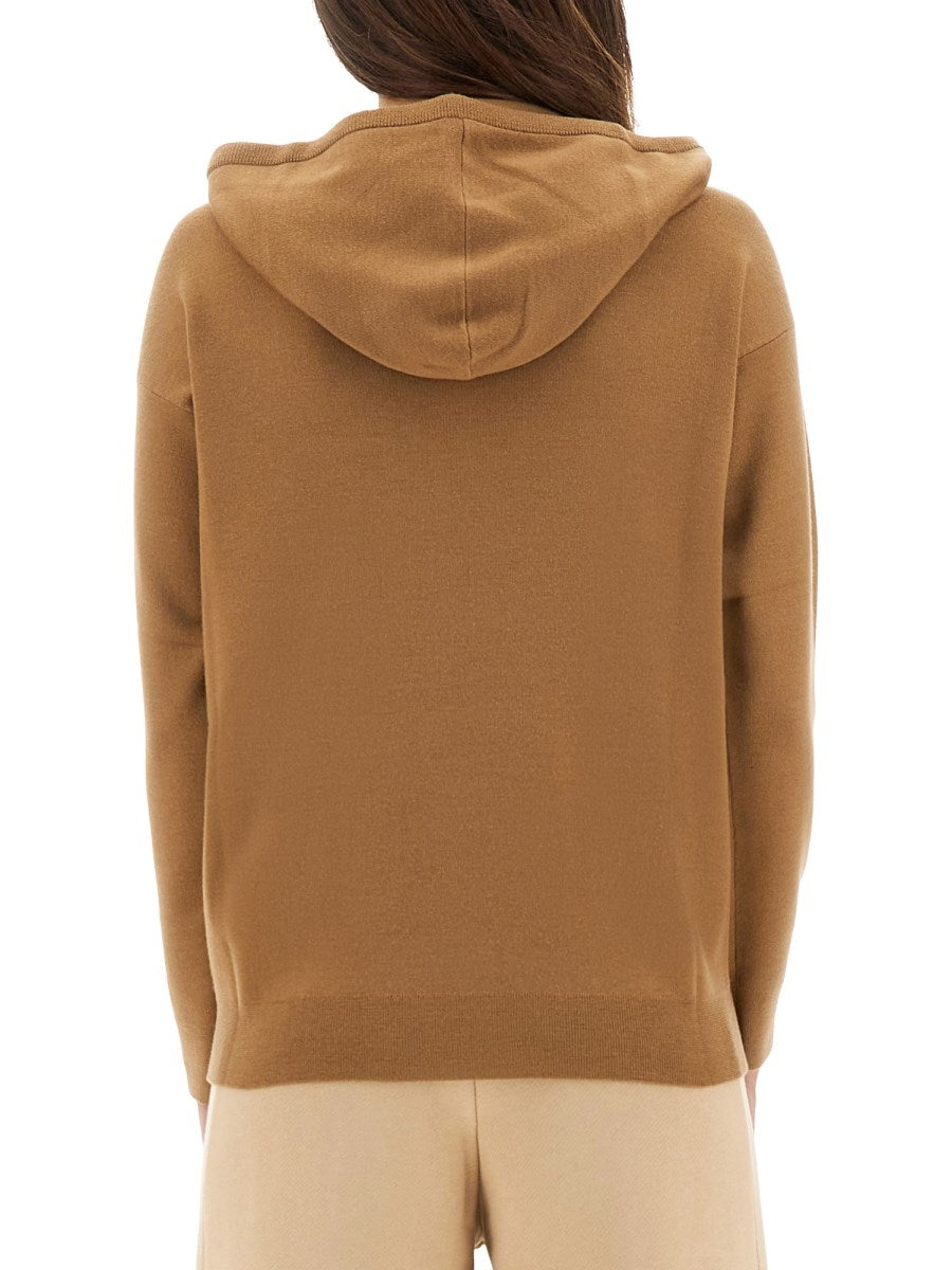 Felpa over in lana con ricamo TADDEO 013 MAX MARA