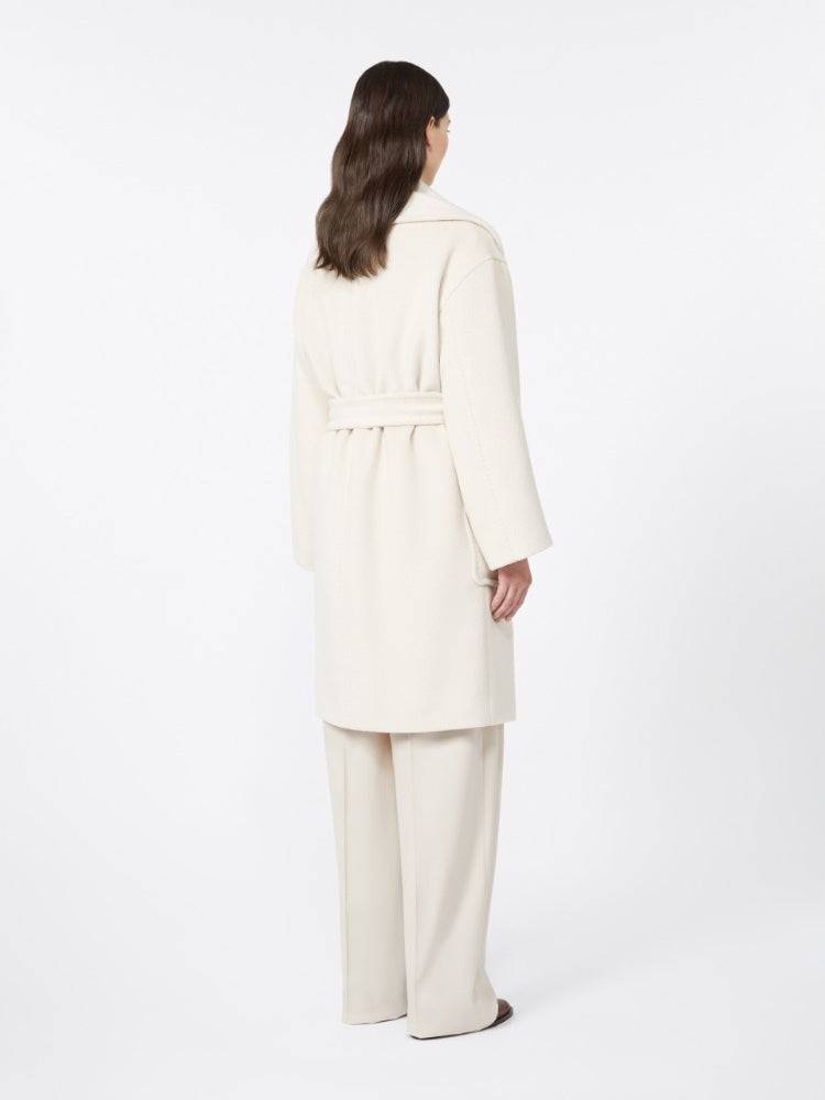 Cappotto midi in misto alpaca e lana vergine<BR/> CLORURO 023 MAX MARA STUDIO