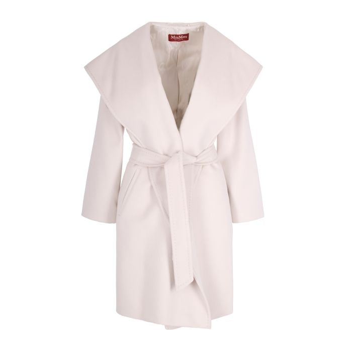 Cappotto con cappuccio in lana NEWMANG 048 MAX MARA STUDIO