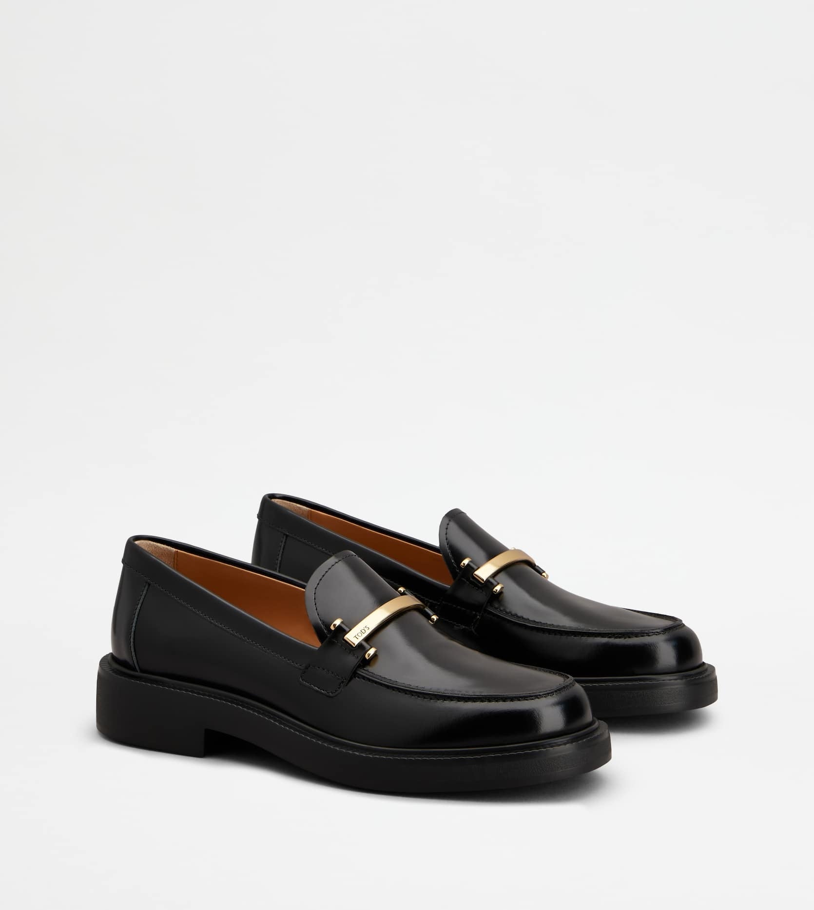 Mocassino in Pelle XXW20L0JO70SHA B999 TOD'S