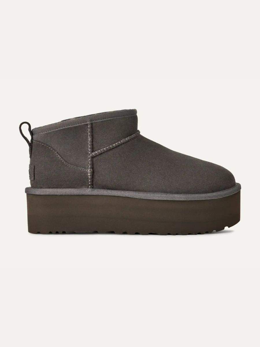 Donna Stivali Classic Ultra Mini Platform<BR/> 1135092 CHRC UGG