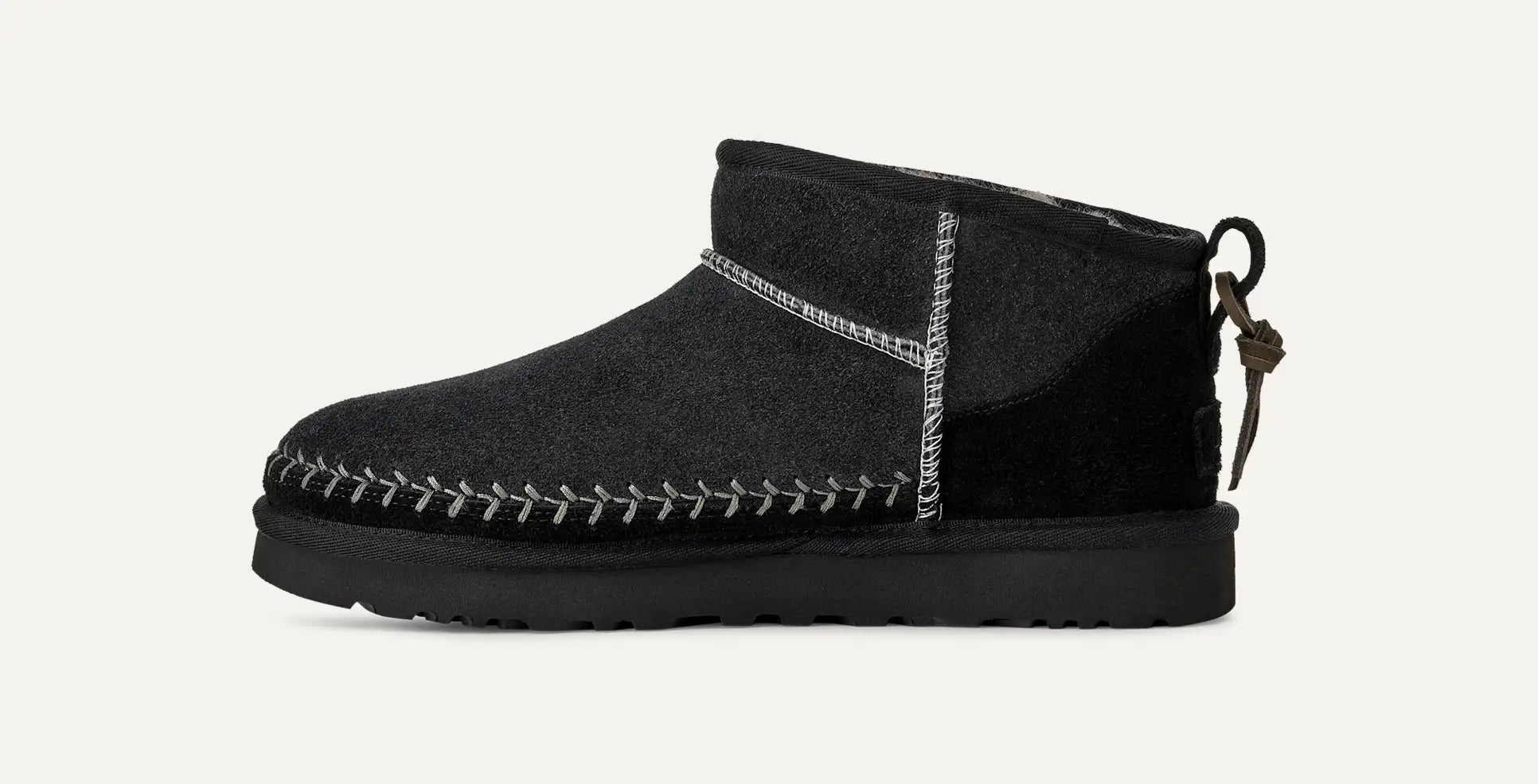 Donna Stivali Classic Ultra Mini Biarritz<BR/> 1171538 BLK UGG