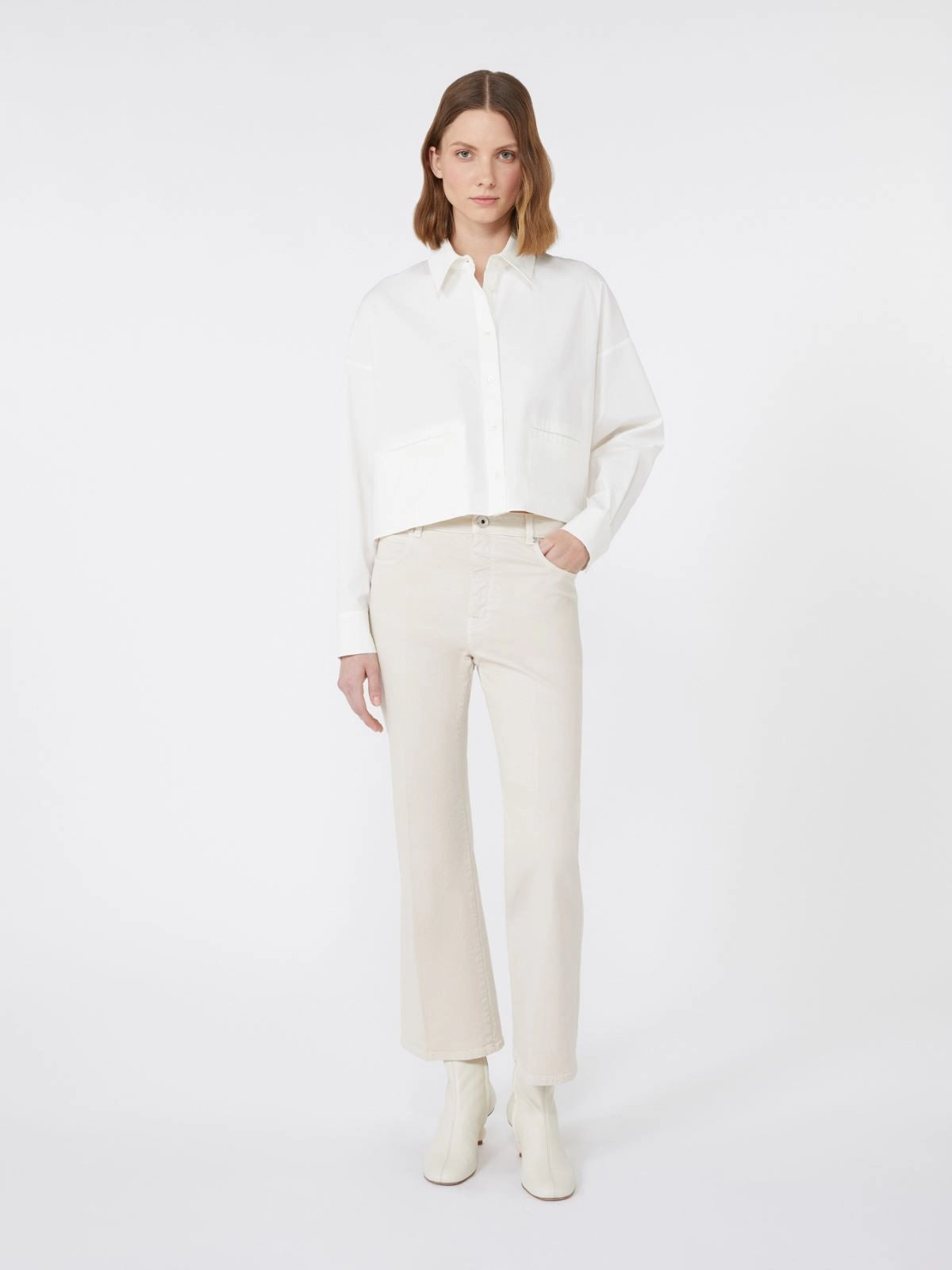 Camicia boxy in cotone pesante SVAGO 001 WEEKEND