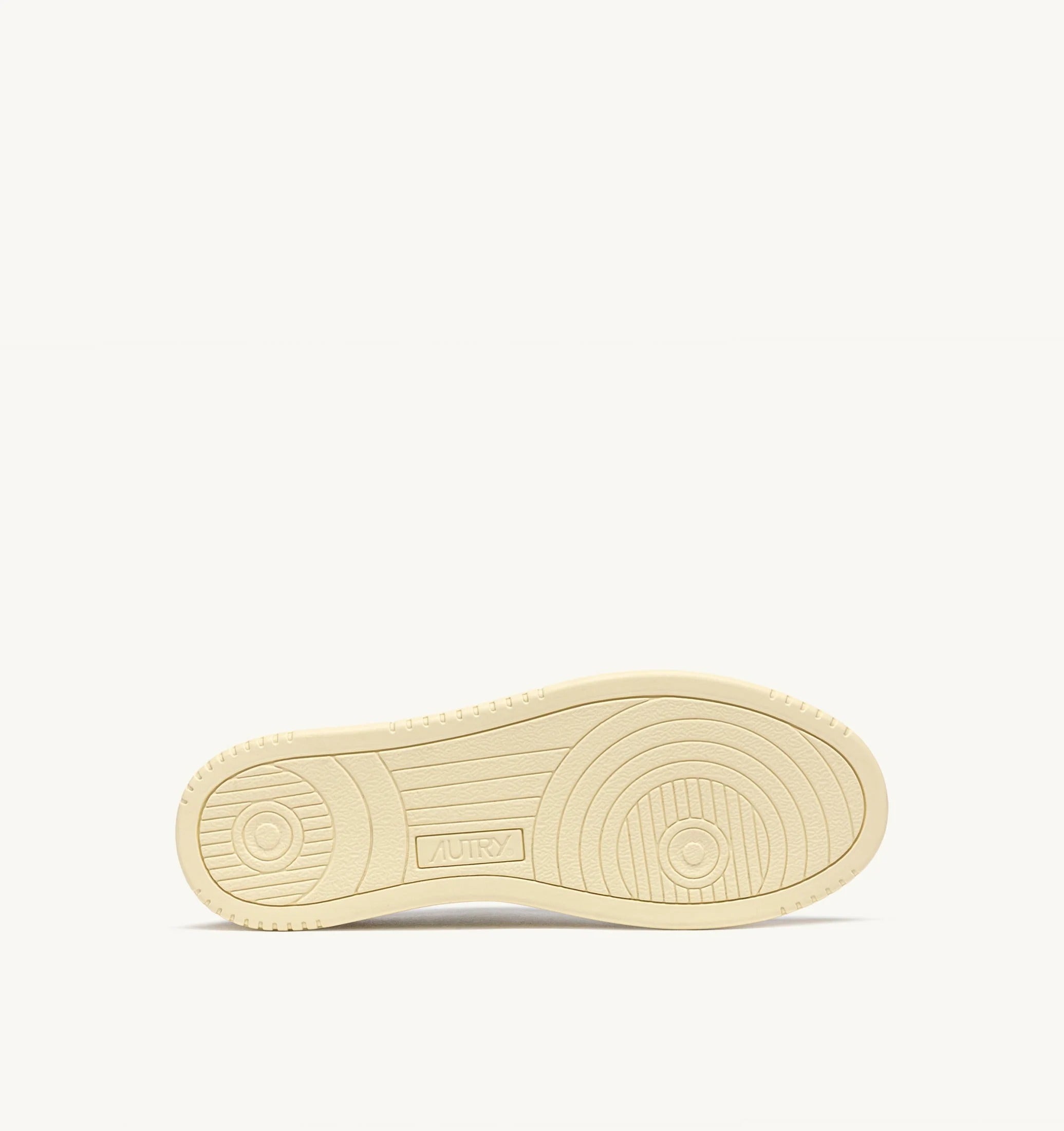 AUTRY SNEAKERS<BR/>SNEAKERS MEDALIST LOW IN SUEDE E PELLE BIANCA E BRONZE GREEN AULM LS17 AUTRY ACTION SHOES
