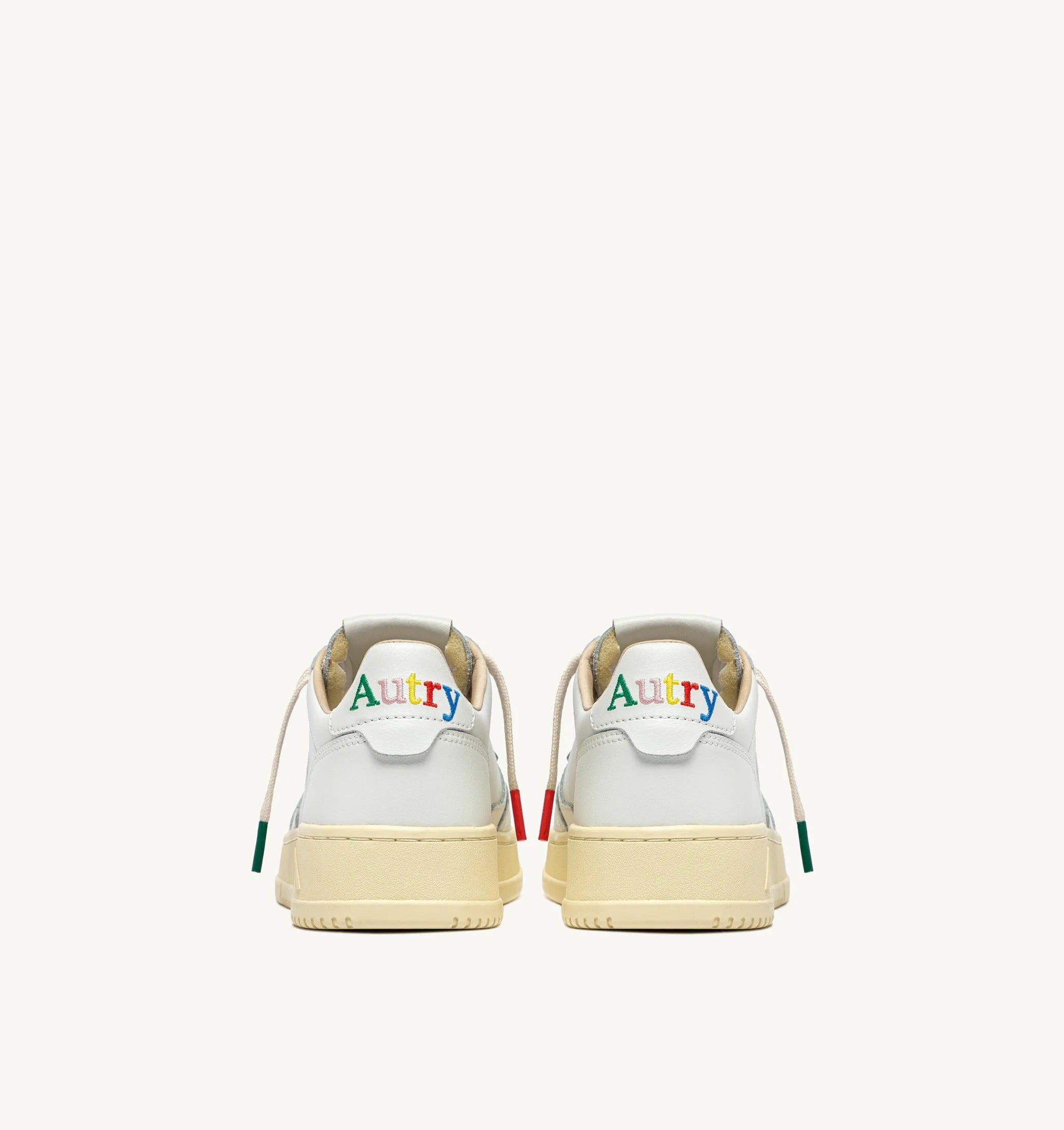 AUTRY SNEAKERS<BR/>SNEAKERS MEDALIST LOW IN PELLE BIANCA AULW BG01 AUTRY ACTION SHOES