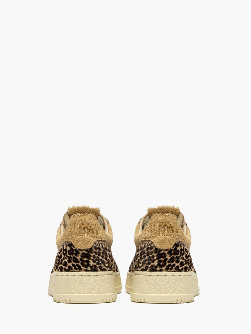 SNEAKERS DA DONNA AUTRY MEDALIST IN PELLE LEOPARDATA AULW JA02 AUTRY ACTION SHOES