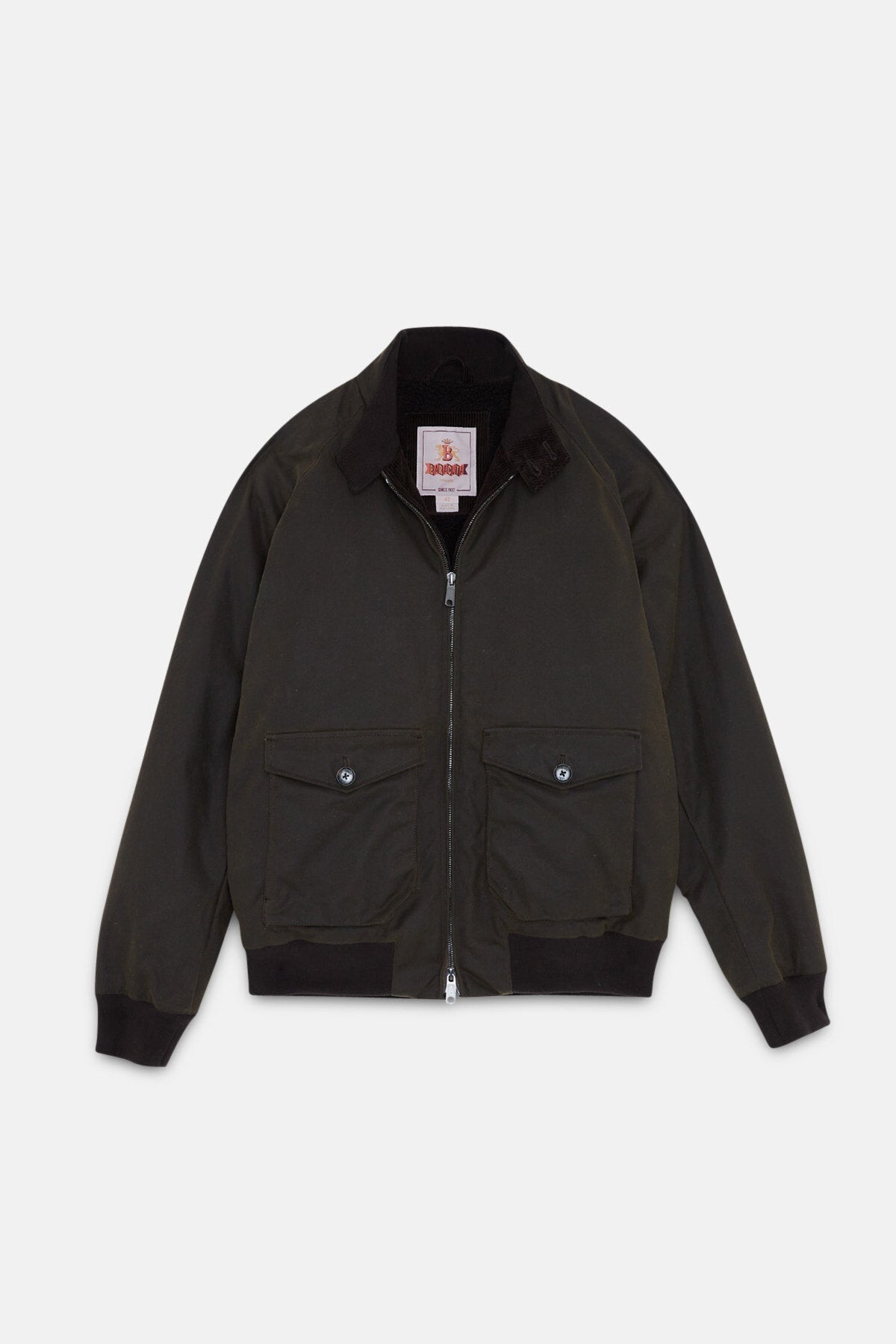 G9 Waxed Pocket<BR/>Deep moss BRCPS0992UT1998 6054 BARacuta
