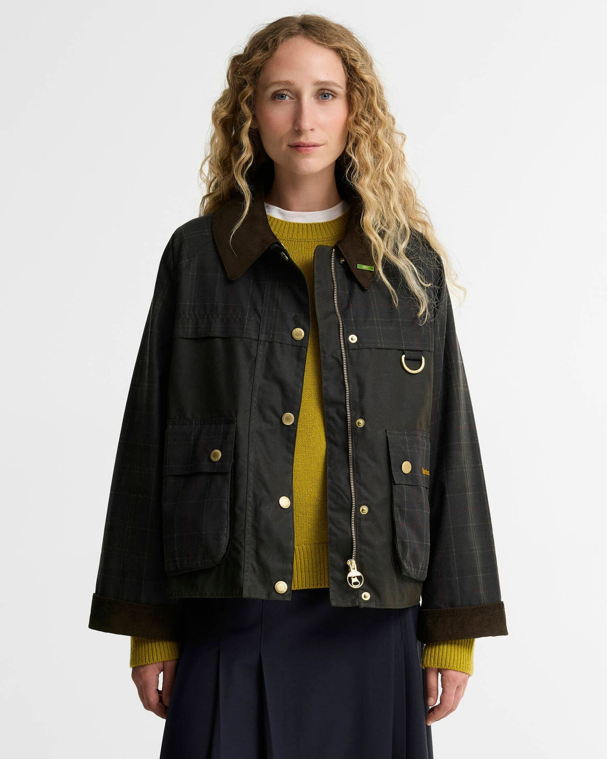 Giacca cerata Spey in tartan Reimagined Icons LWX1584 OL71 BARBOUR