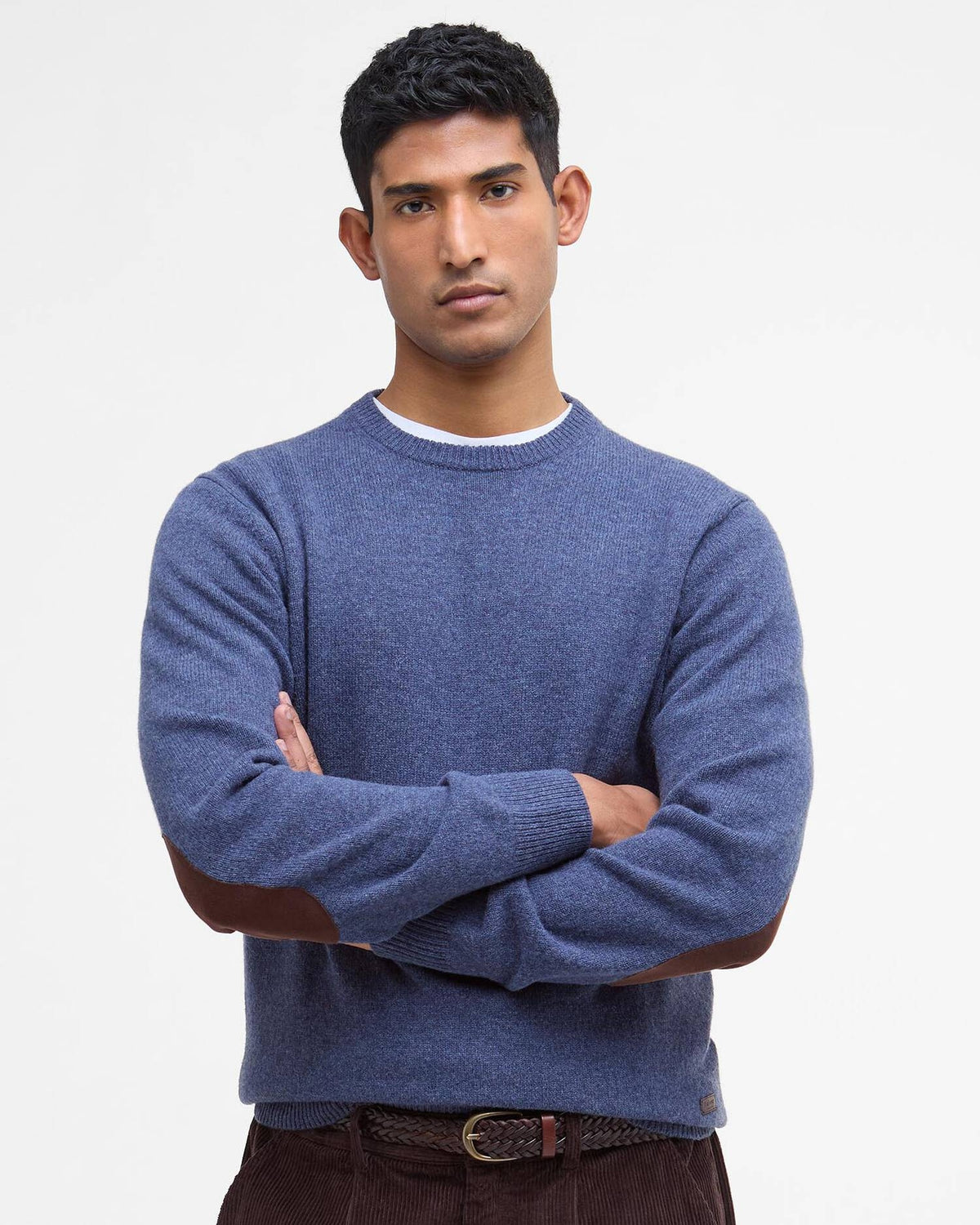Maglione girocollo Essential MKN0584 IN72 BARBOUR