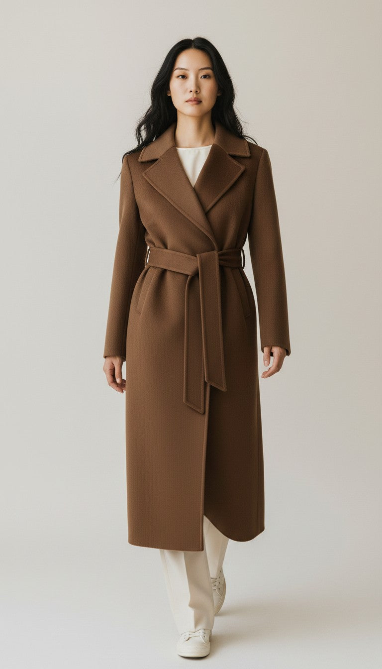 Cappotto GISELLE Chiarulli in pura lana GISELLE 7607 CHIARULLI