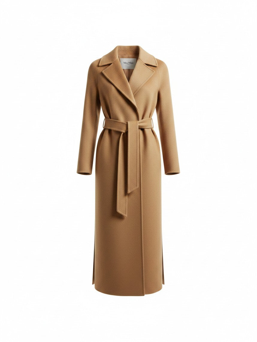 Cappotto SIRI Chiarulli in puro Cachemire SIRI CAMMELLO CHIARULLI