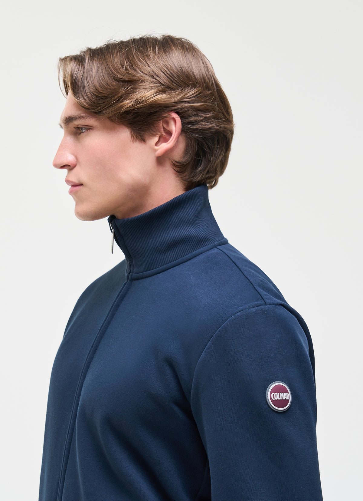 Felpa full zip in cotone 62000003R 68 COLMAR