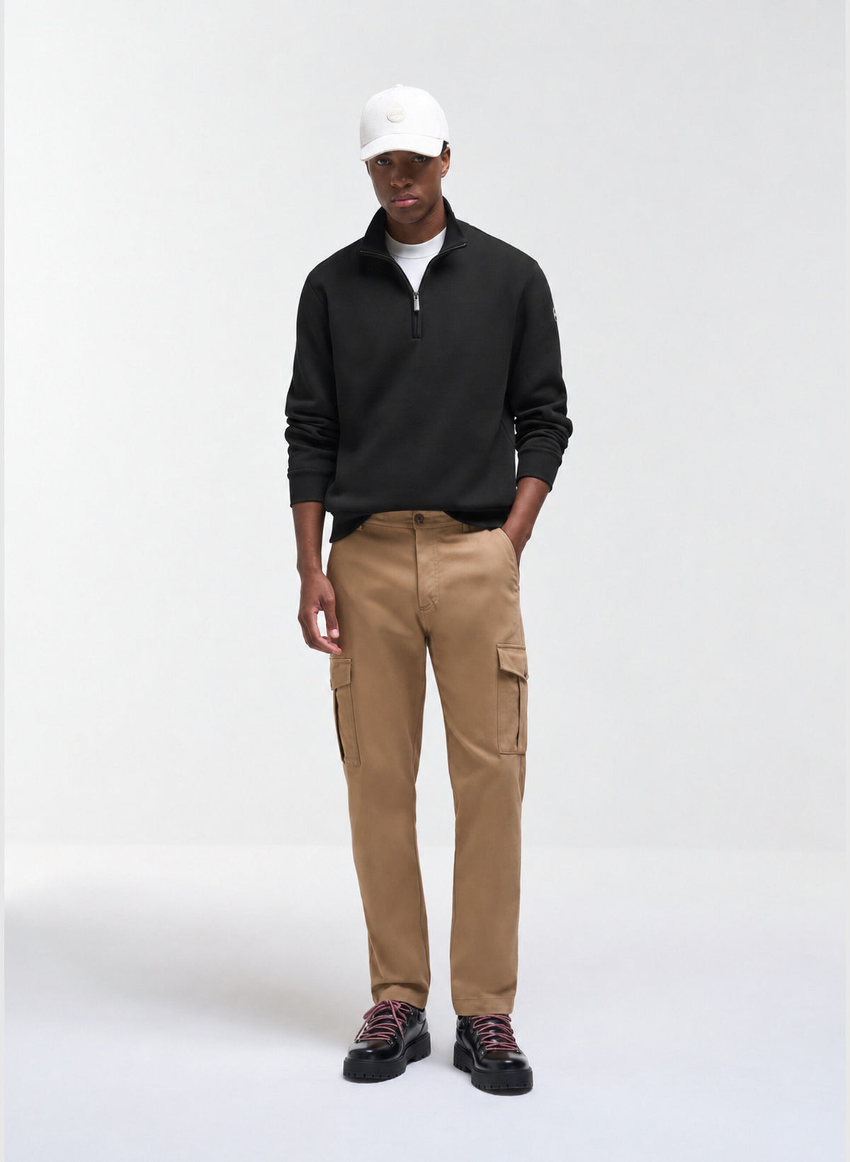 Colmar ORIGINALS<BR/>Felpa mezza zip 62000055R 99 COLMAR