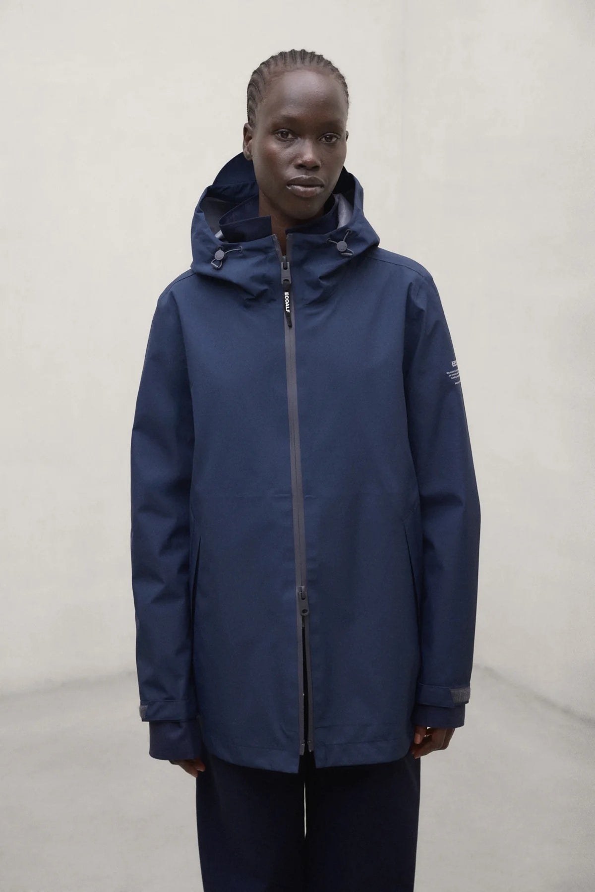 Giacca blu navy Diluvio DILUVIO 162 ECOALF