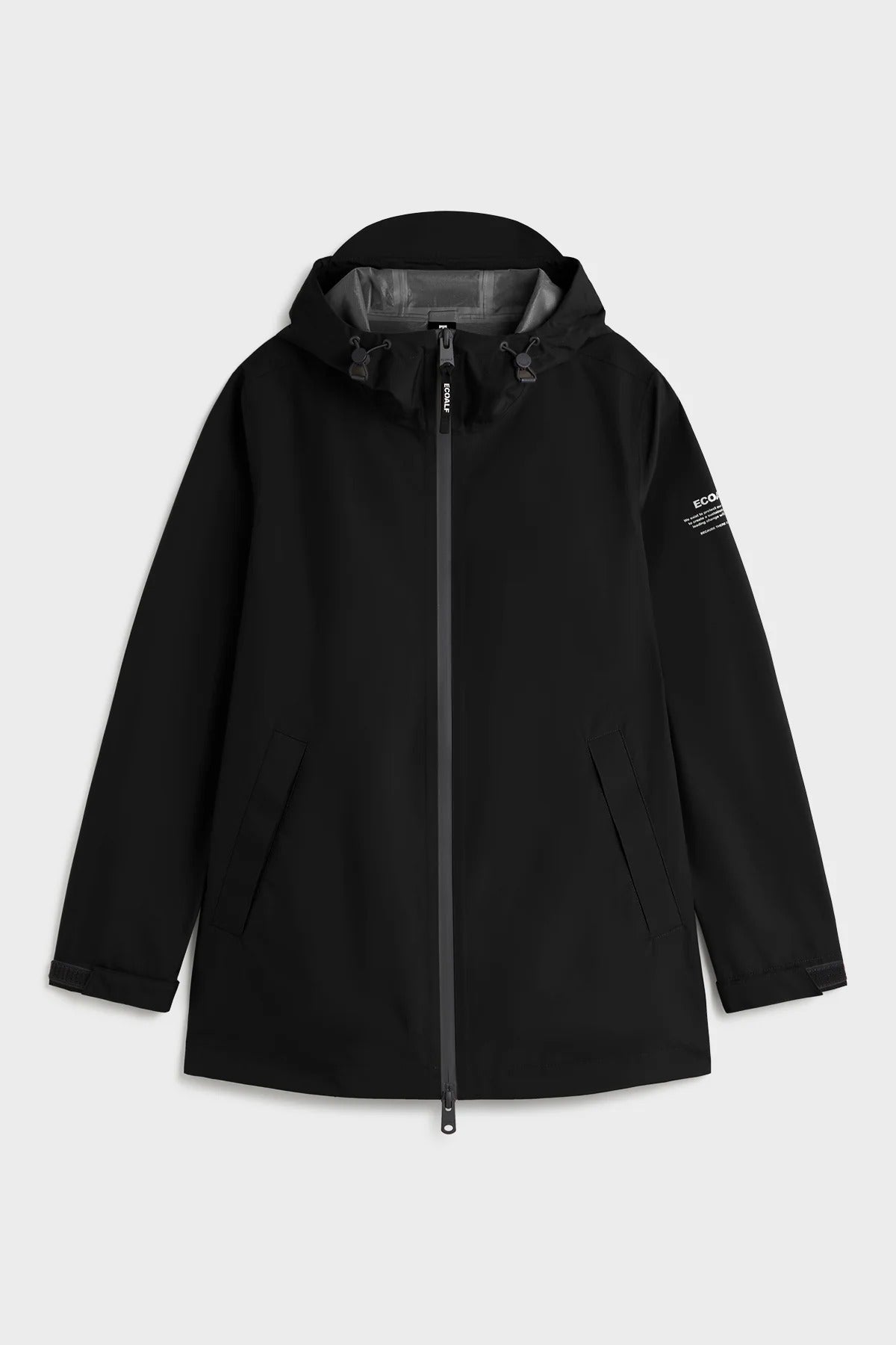 Giacca Diluvio nera<BR/><BR/> DILUVIO 319 ECOALF