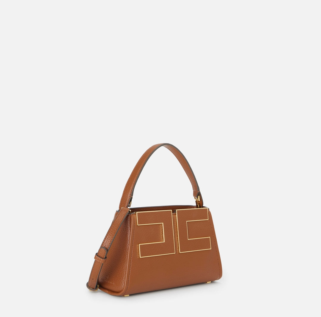 elisabetta Franchi Borsa a mano con logo<BR/> BS07A66E2 FK3 ELISABETTA FRANCHI