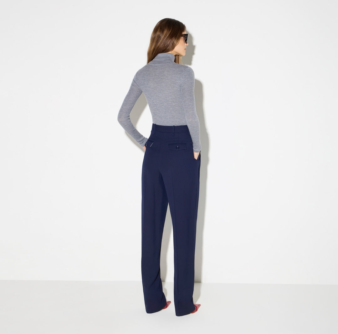 Dolcevita in maglia a costine<BR/> MK18B66E2 G41 ELISABETTA FRANCHI