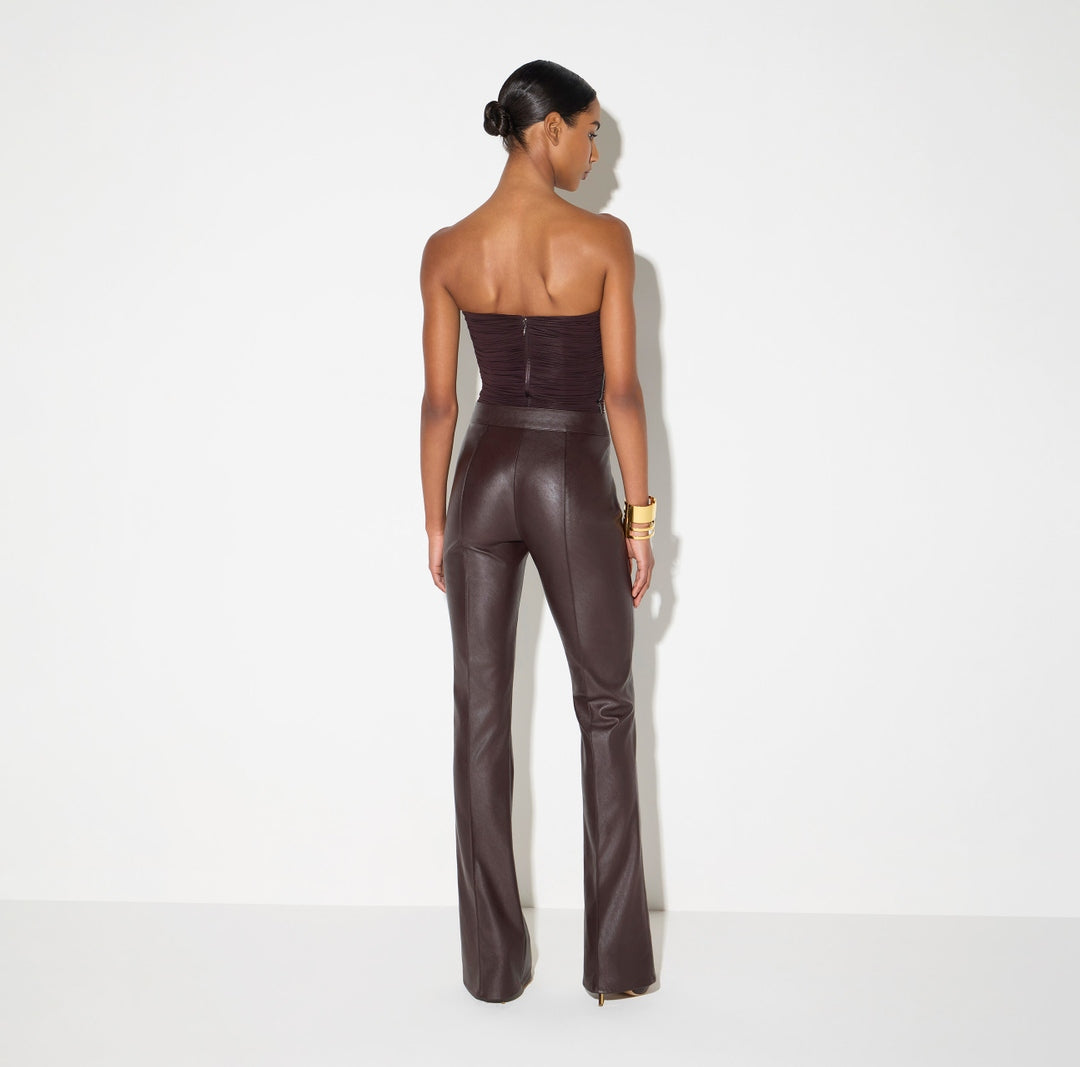 Elisabetta Franchi Pantaloni con nervature<BR/> PA18866E2 EV9 ELISABETTA FRANCHI