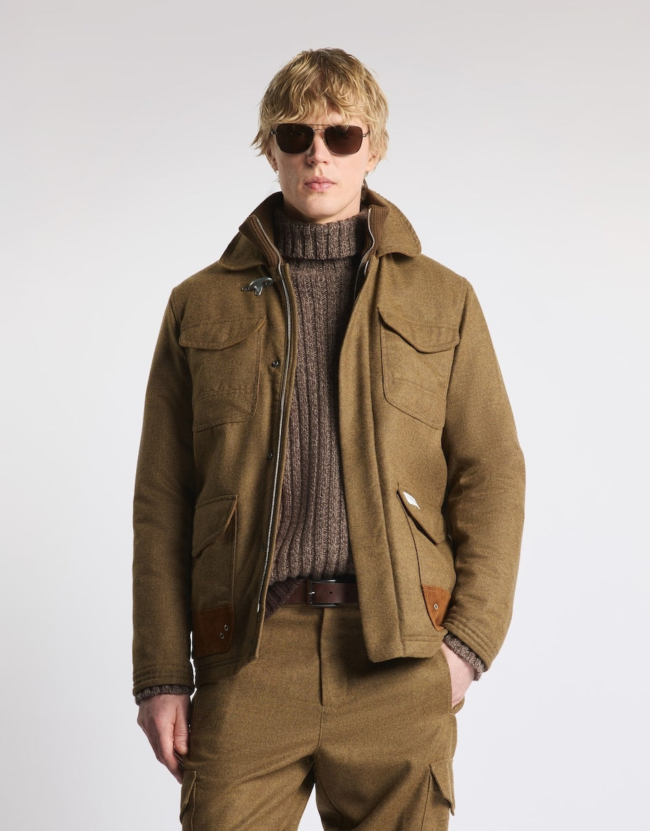 Field Jacket in saia di lana - Fay Archive<BR/> MAM1953264LYN 3S406 FAY