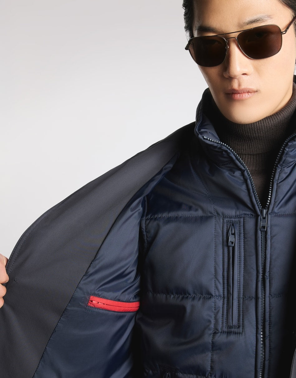 Driving Coat Double in gabardine tecnico NAM53530500XL BU807 FAY