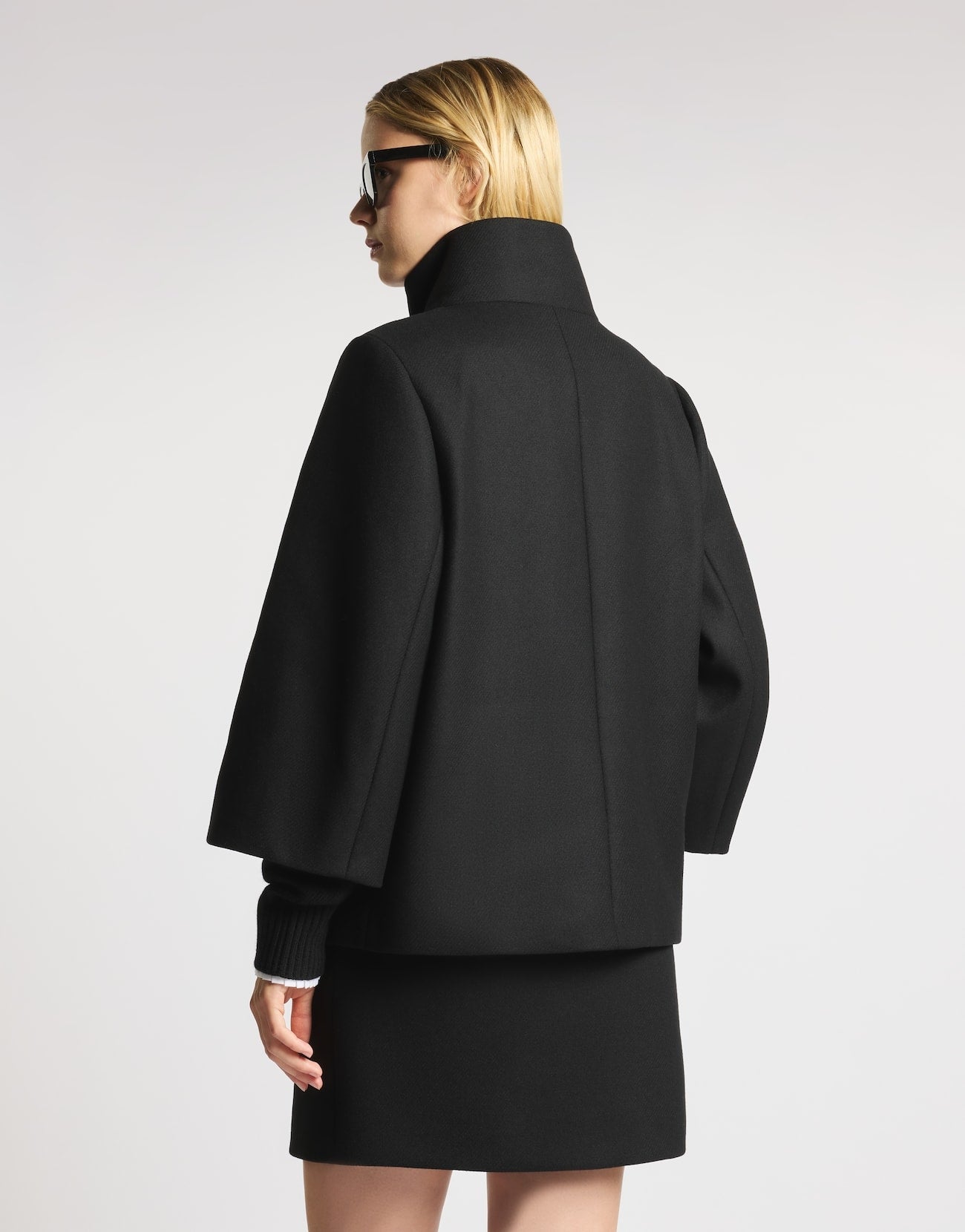 Cappa in panno di lana e cashmere NAW12534490YM VB999 FAY