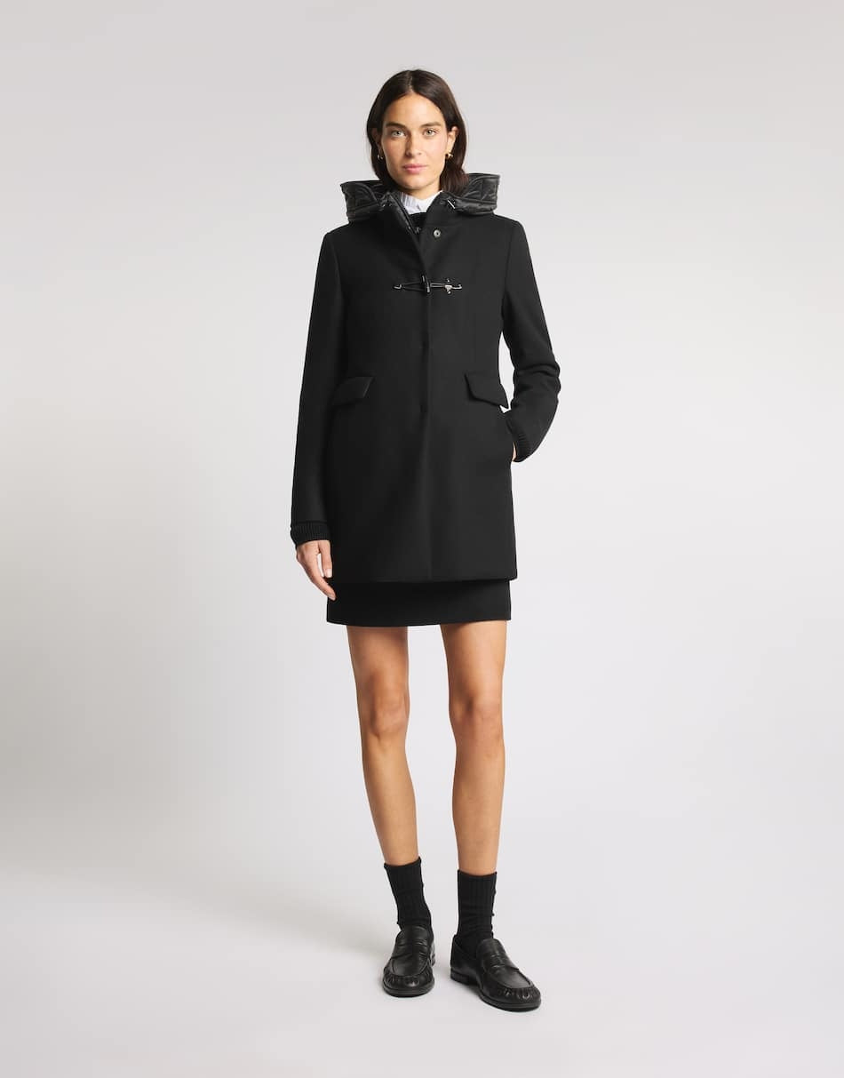 Toggle Coat in panno garzato di lana e cashmere<BR/> NAW59533430YM VB999 FAY