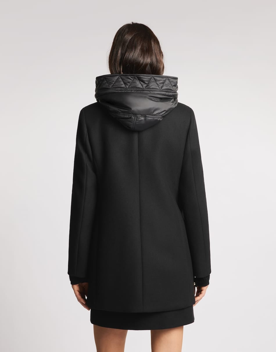 Toggle Coat in panno garzato di lana e cashmere<BR/> NAW59533430YM VB999 FAY