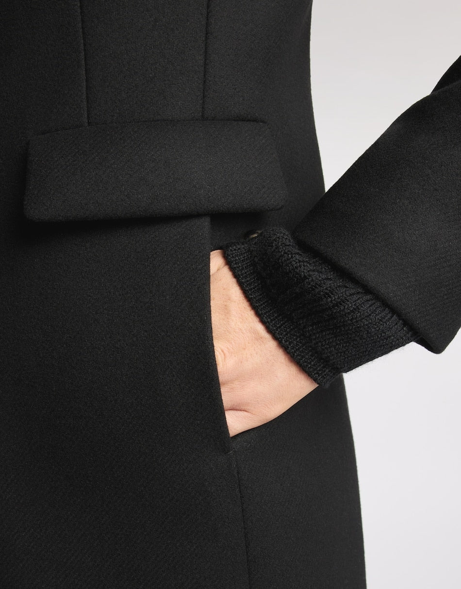 Toggle Coat in panno garzato di lana e cashmere<BR/> NAW59533430YM VB999 FAY