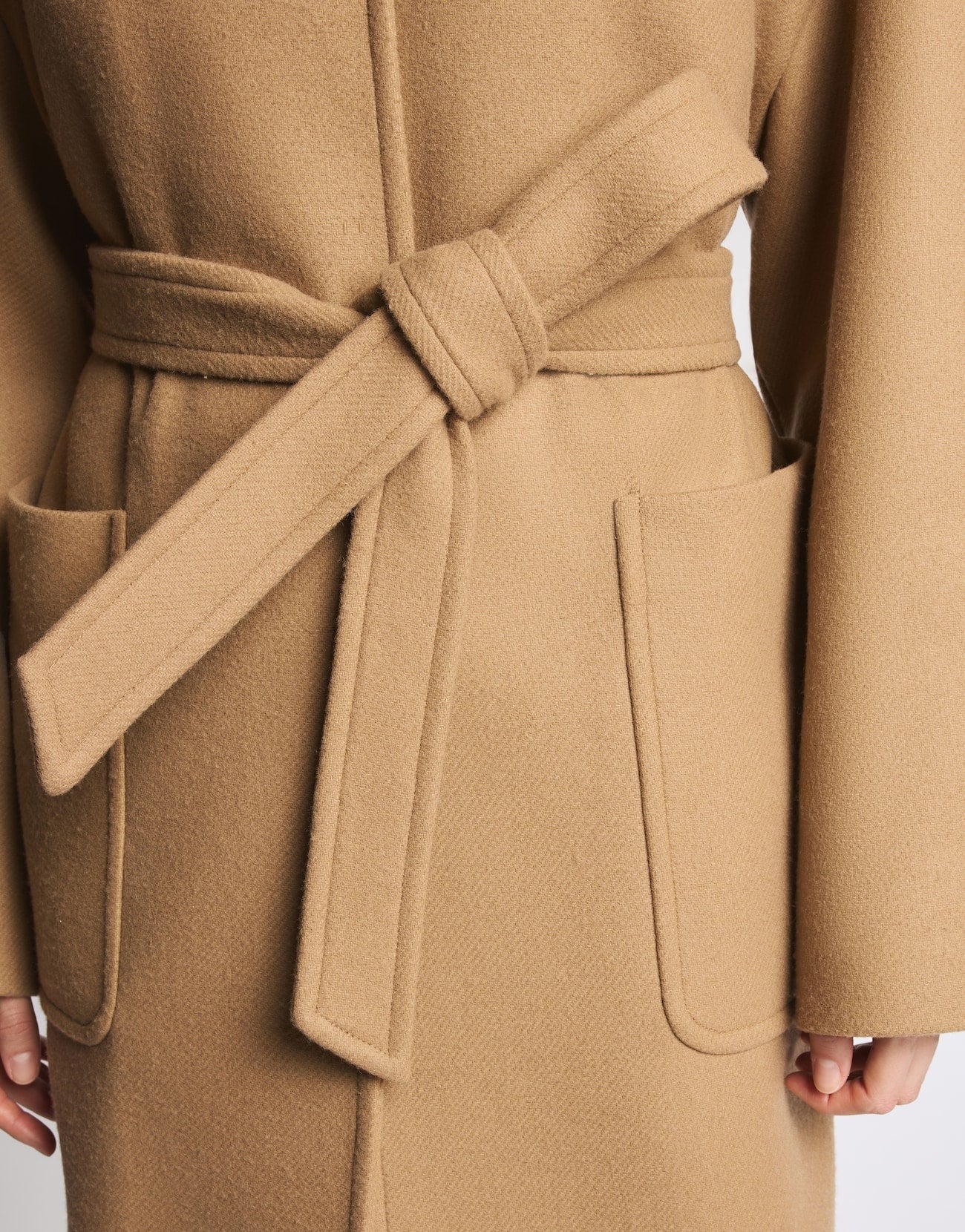 Toggle Coat in panno di lana e cashmere<BR/> NAW59533530YM VC809 FAY