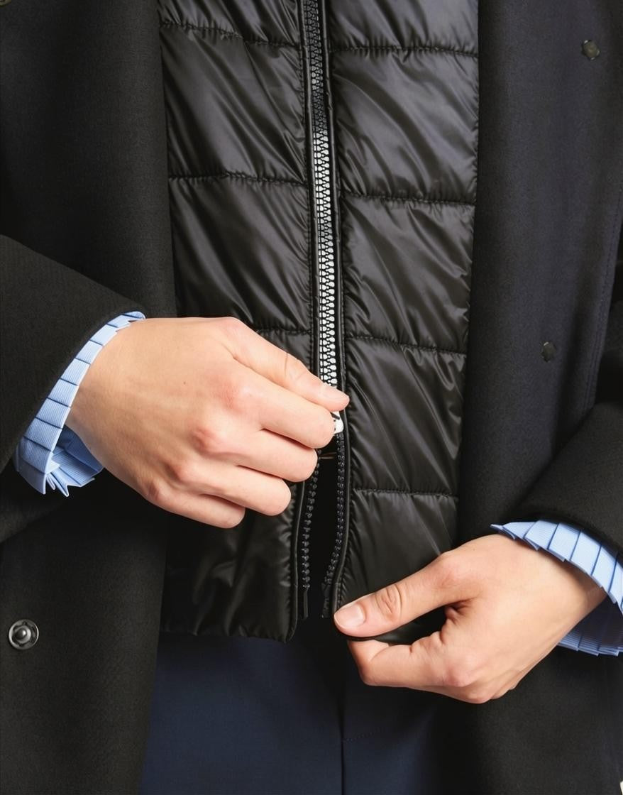 Cappa Toggle Coat in panno garzato di lana e cashmere NAW59533730YM VB999 FAY