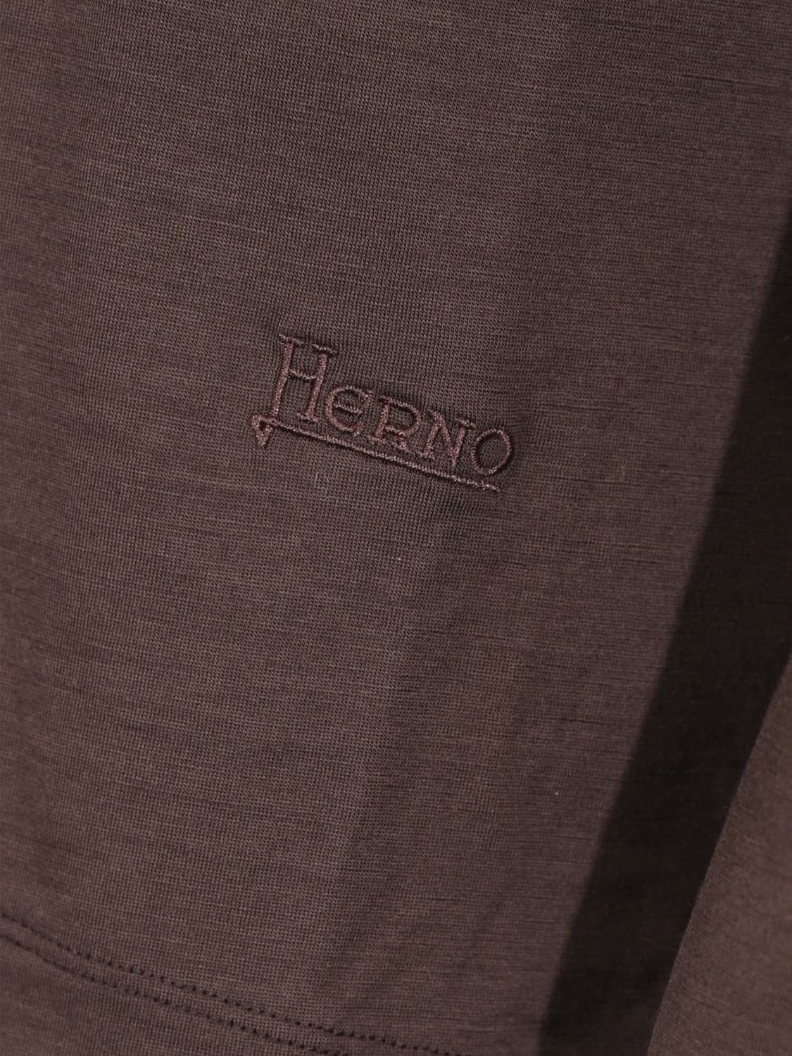HERNO<BR/>Maglia a maniche lunghe Herno in pura lana con scollo a girocollo JG000290U52068 8800 HERNO