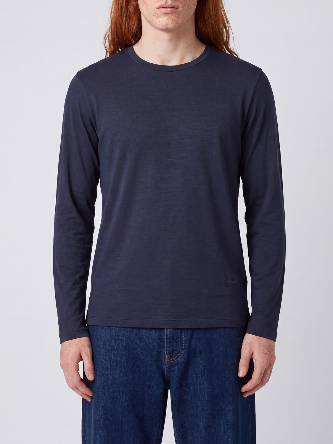 HERNO<BR/>Maglia a maniche lunghe Herno in pura lana con scollo a girocollo JG000290U52068 9200 HERNO