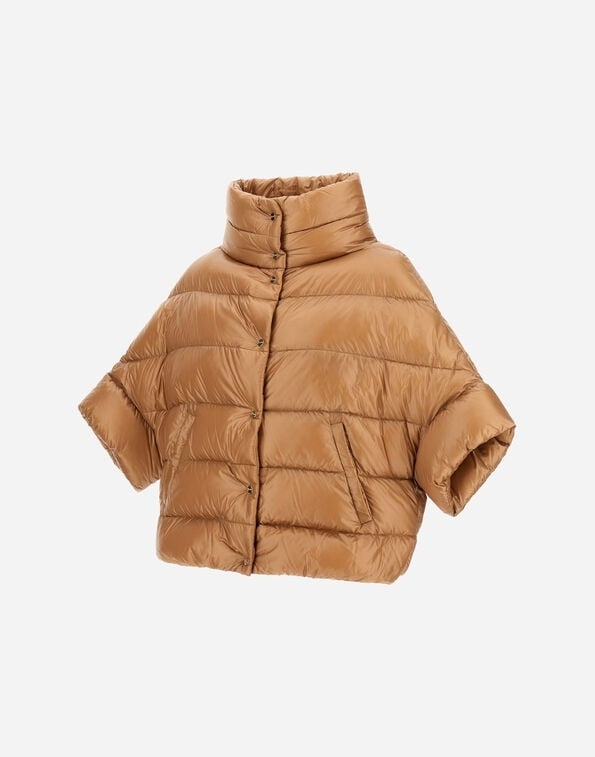 CAPPA CON COLLO ALTO IN NYLON ULTRALIGHT<BR/> PI002256D12017Z 2157 HERNO