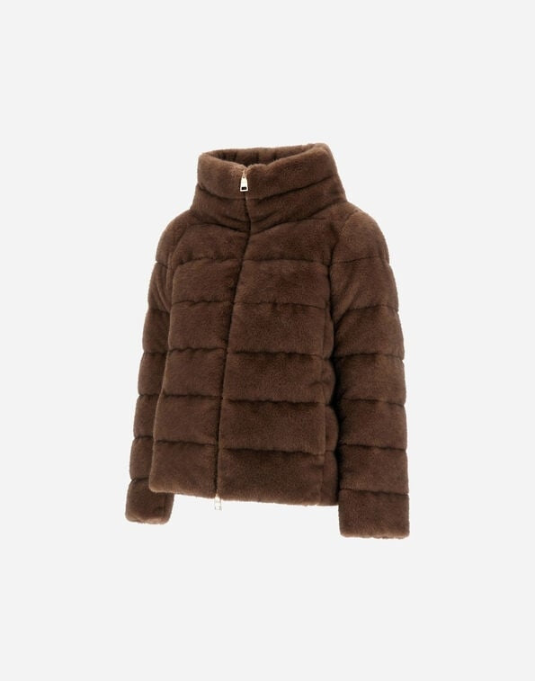 GIACCA IN MELANGE EFFETTO VISONE<BR/> PI002283D12941 8810 HERNO
