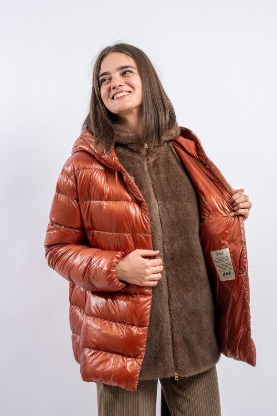 Piumino Con Interni In Contrasto PI002312D12017Z 5875 HERNO