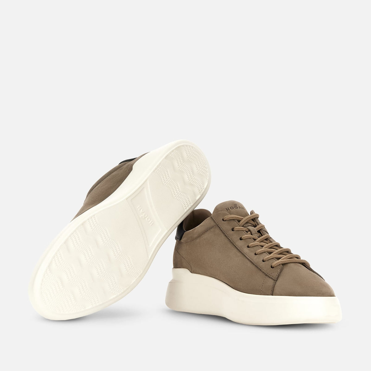 Sneakers Hogan H580<BR/>Marrone HXM5800DV42UI E0FDQ HOGAN