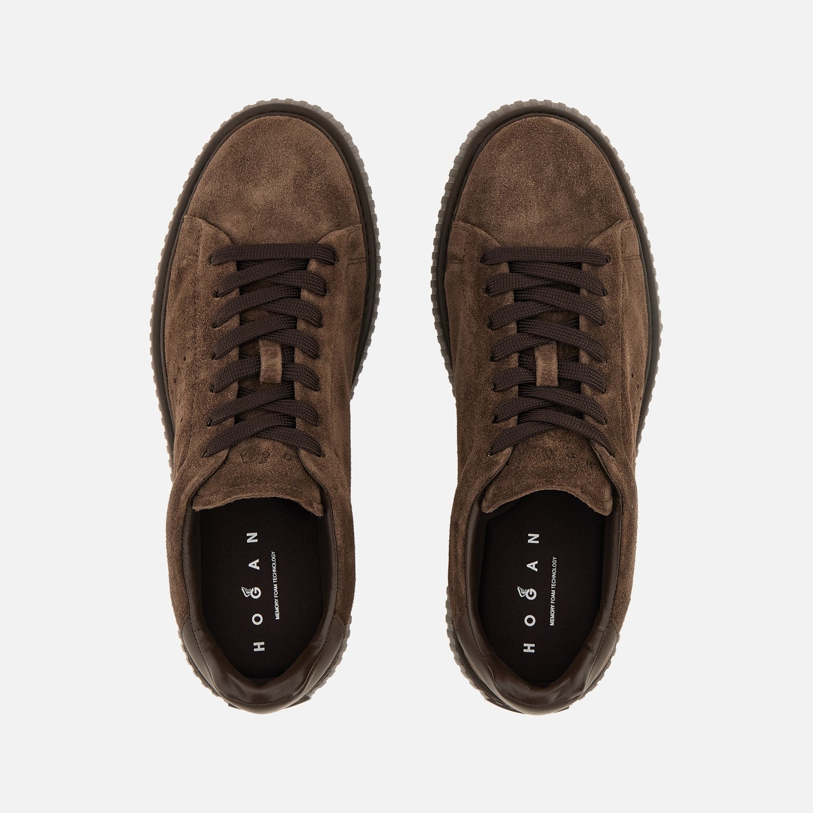 Sneakers Hogan H-Stripes<BR/>Marrone<BR/> HXM6770GF5FUH OS610 HOGAN