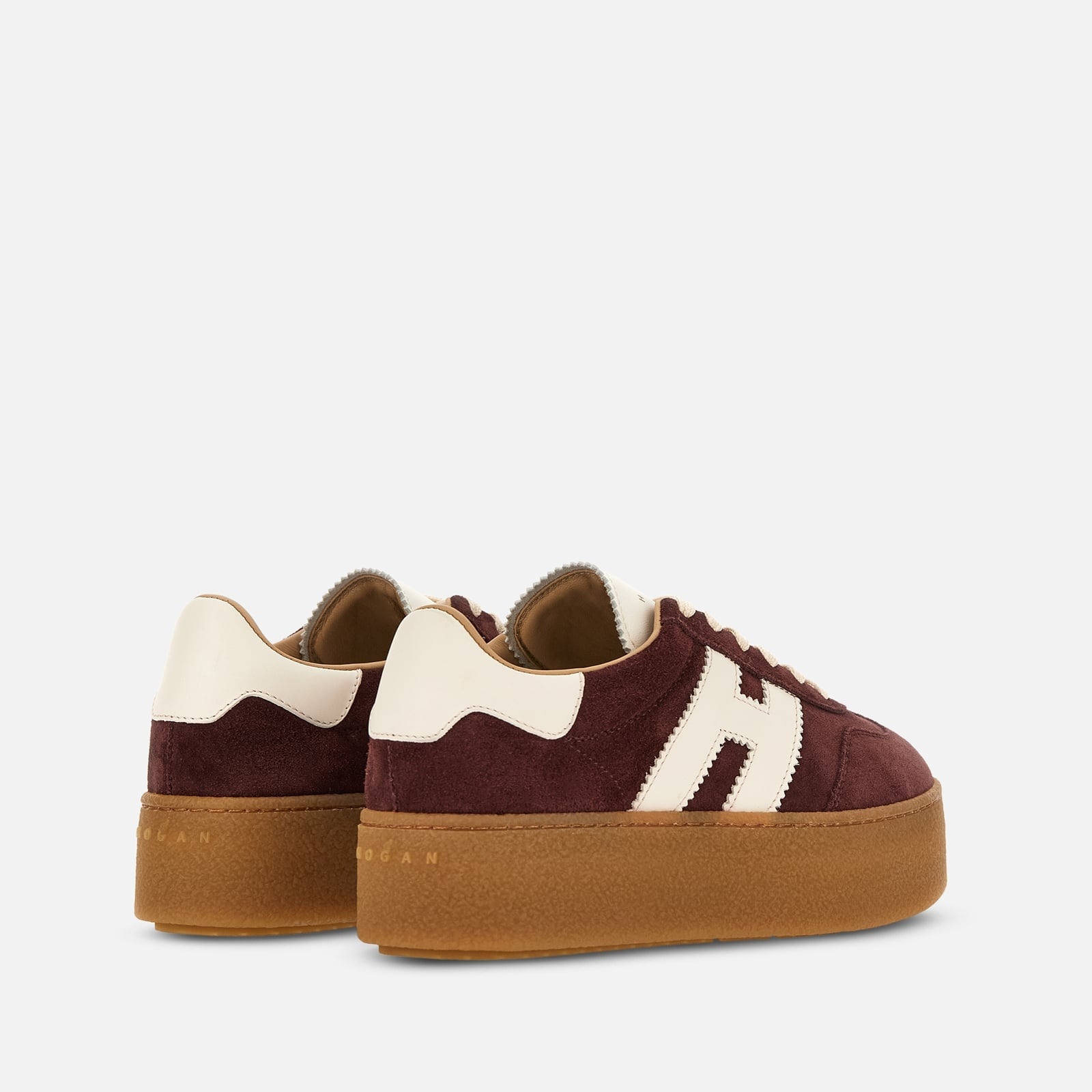 Sneakers Hogan Cool<BR/>Bordeaux HXW6980FB60UL 60UUJ HOGAN