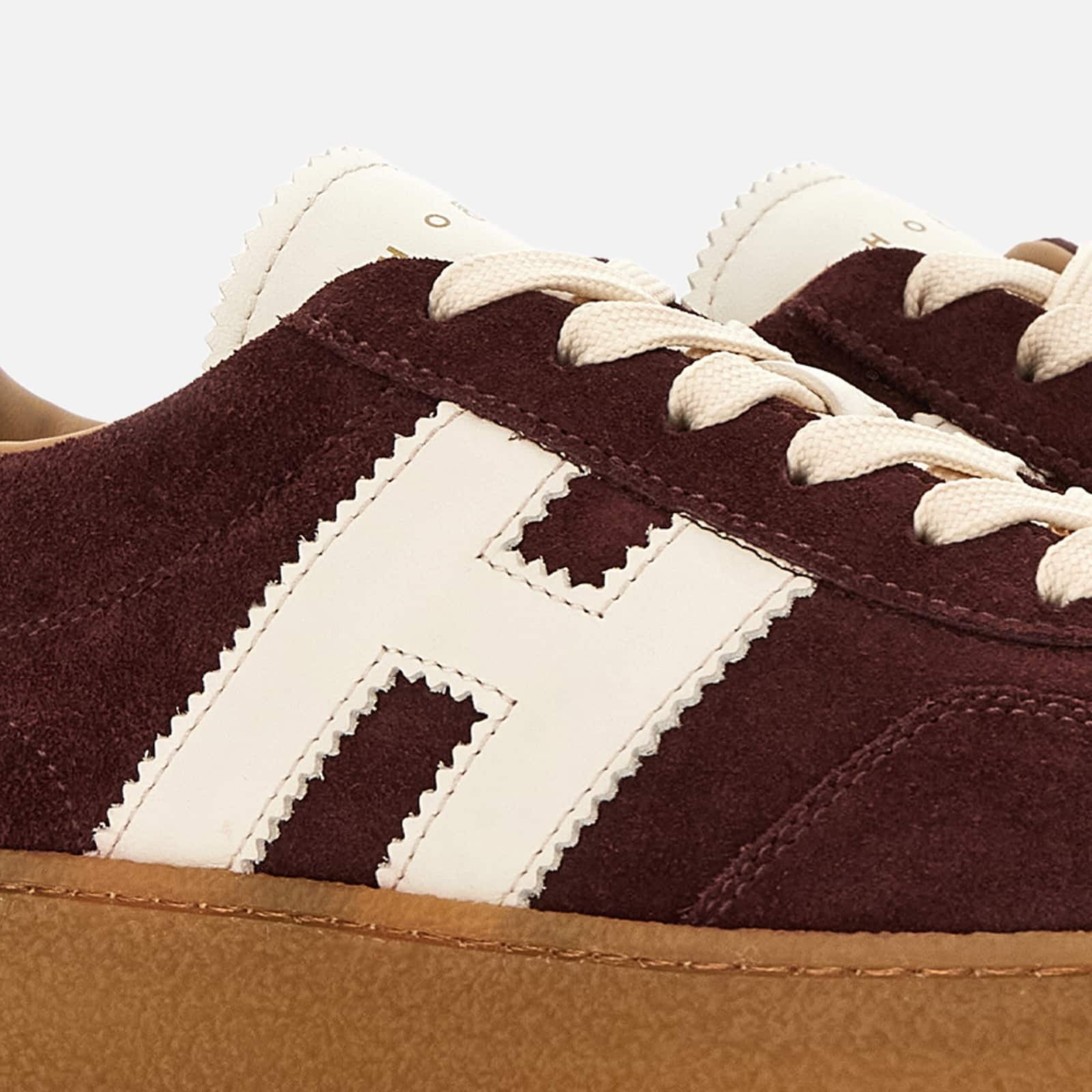 Sneakers Hogan Cool<BR/>Bordeaux HXW6980FB60UL 60UUJ HOGAN