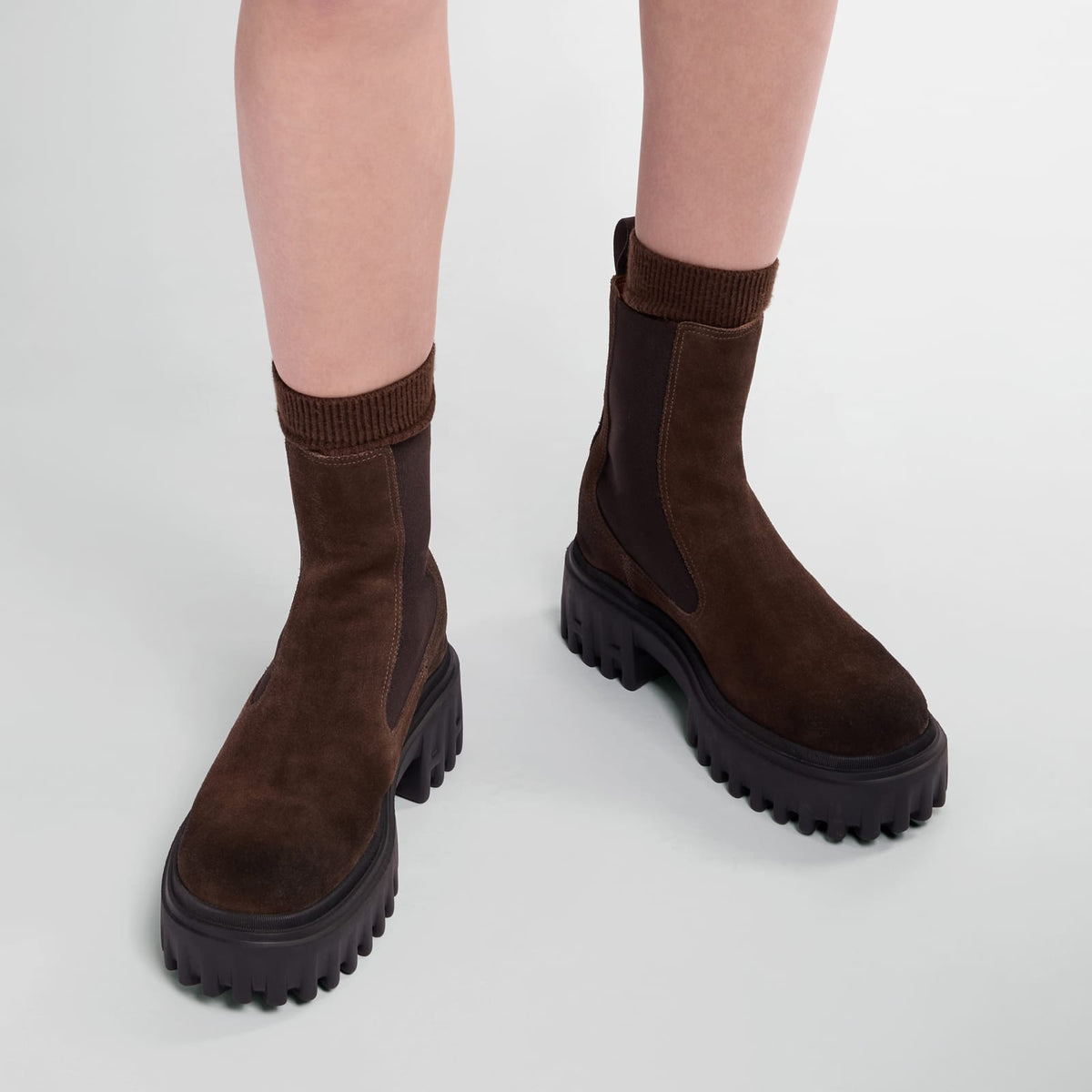 Chelsea Boots Hogan H700<BR/>Marrone HXW7000FV30BY ES610 HOGAN