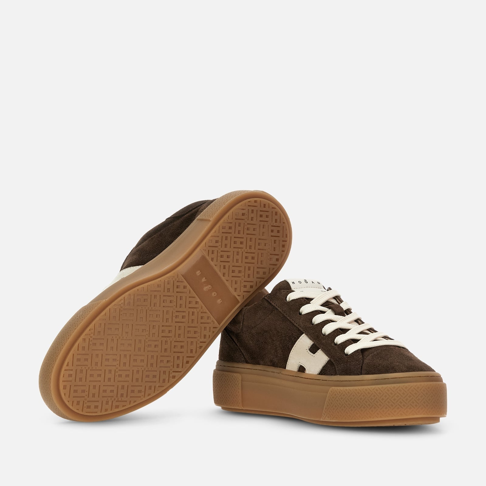 Sneakers Hogan Crosswind<BR/>Marrone HXW7050GB00UH T0R1L HOGAN