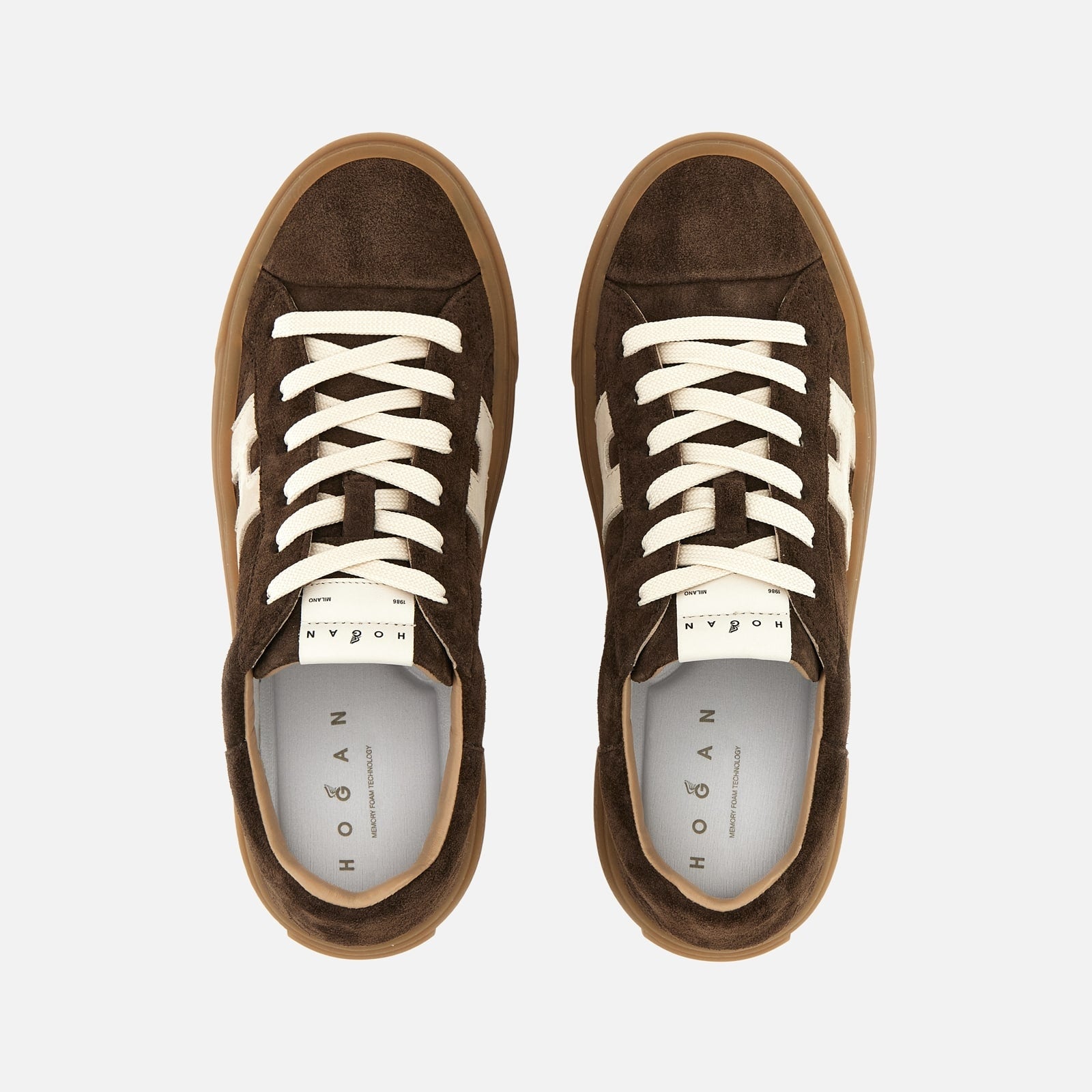 Sneakers Hogan Crosswind<BR/>Marrone HXW7050GB00UH T0R1L HOGAN