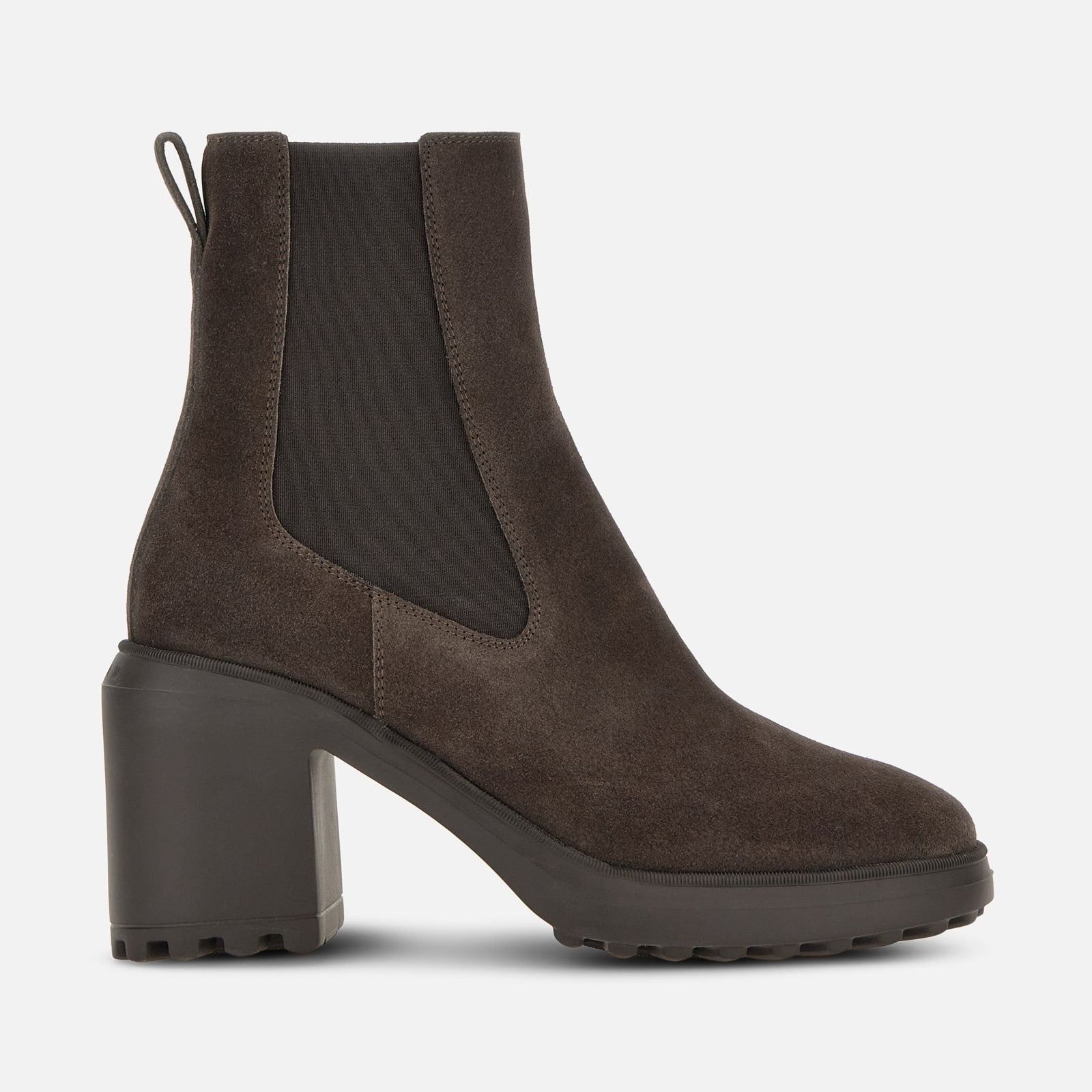 Hogan- Chelsea Boots Hogan H724<BR/>Marrone HXW7240GF60HG 0S808 HOGAN