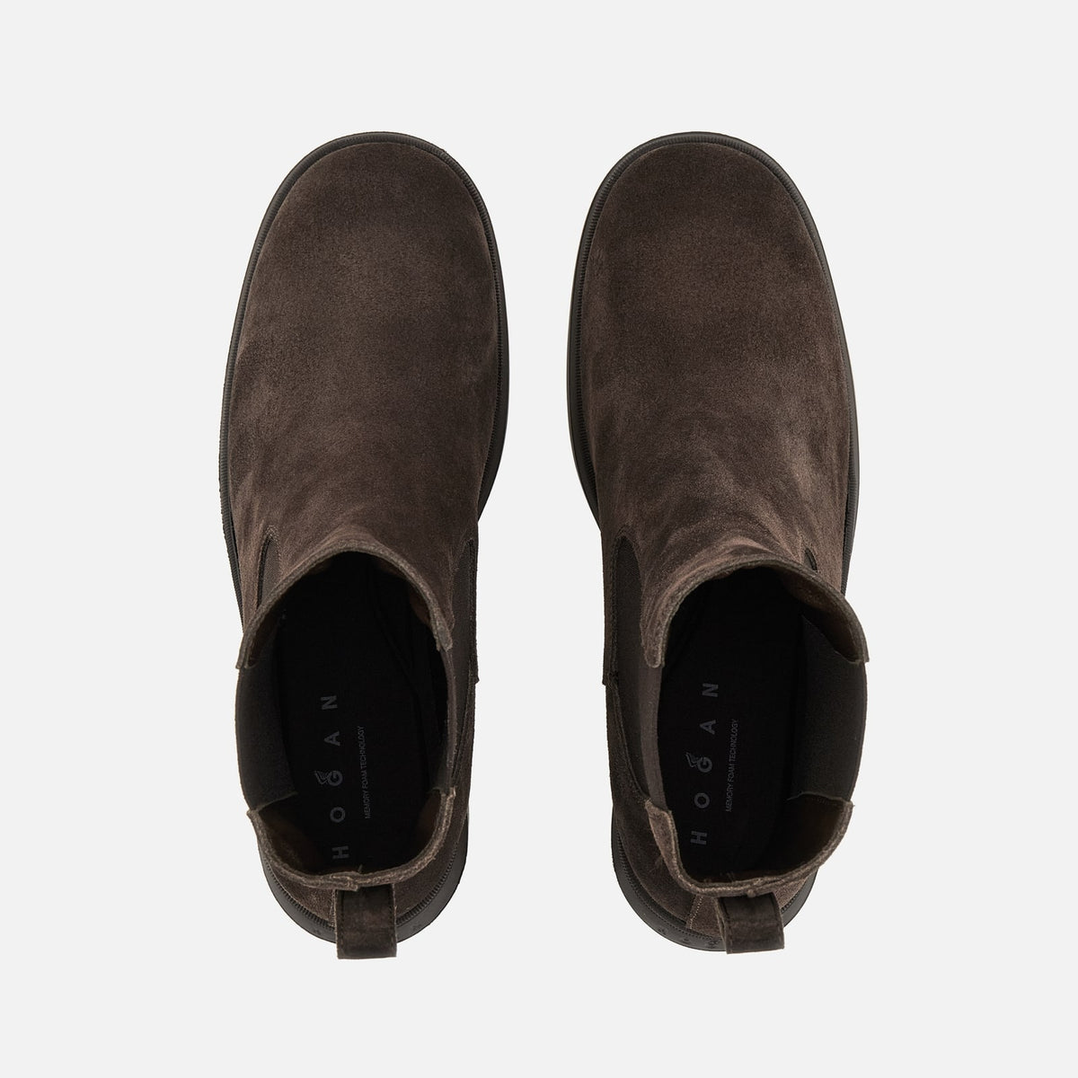 Hogan- Chelsea Boots Hogan H724<BR/>Marrone HXW7240GF60HG 0S808 HOGAN
