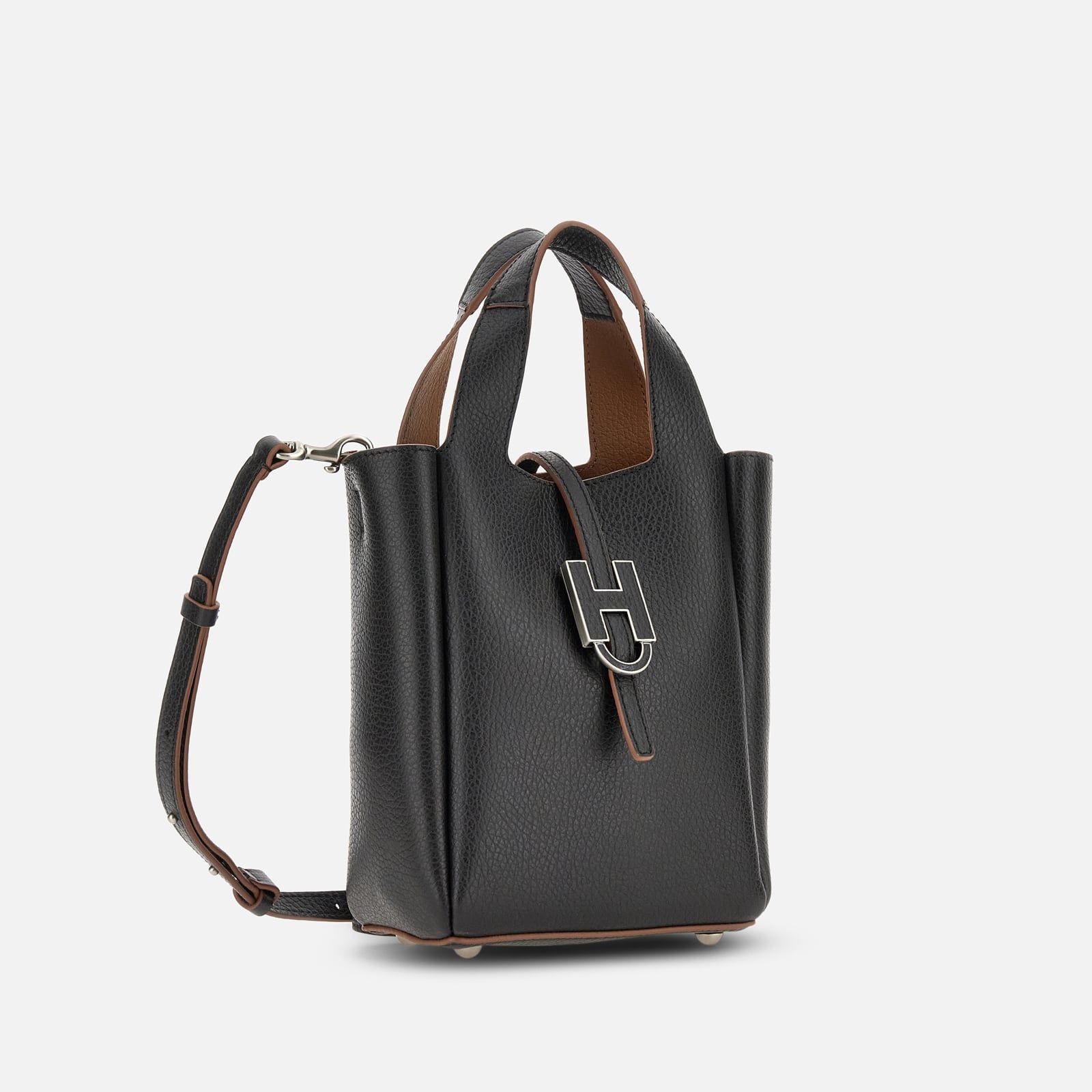 Borsa Shopping Hogan Trend Mini<BR/>Nero KBW01XA0100QV D4276 HOGAN